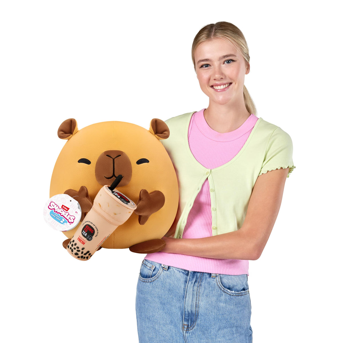Snackles Series 2 16-Inch Snackle by ZURU Cuddly, Soft Plush Toy with License Snack Brand Accessory - 77606D
