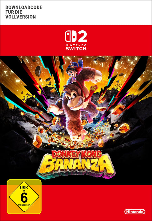 Donkey Kong Bananza Standard | Nintendo Switch 2 - Download Code - 10016190