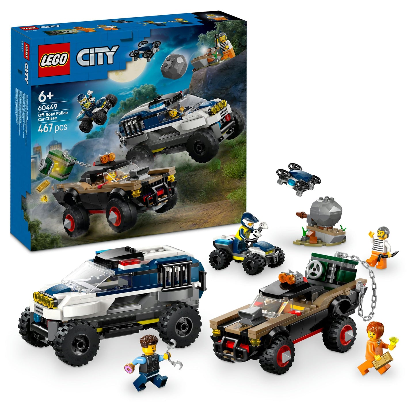LEGO City Police SUV Chase (60449)