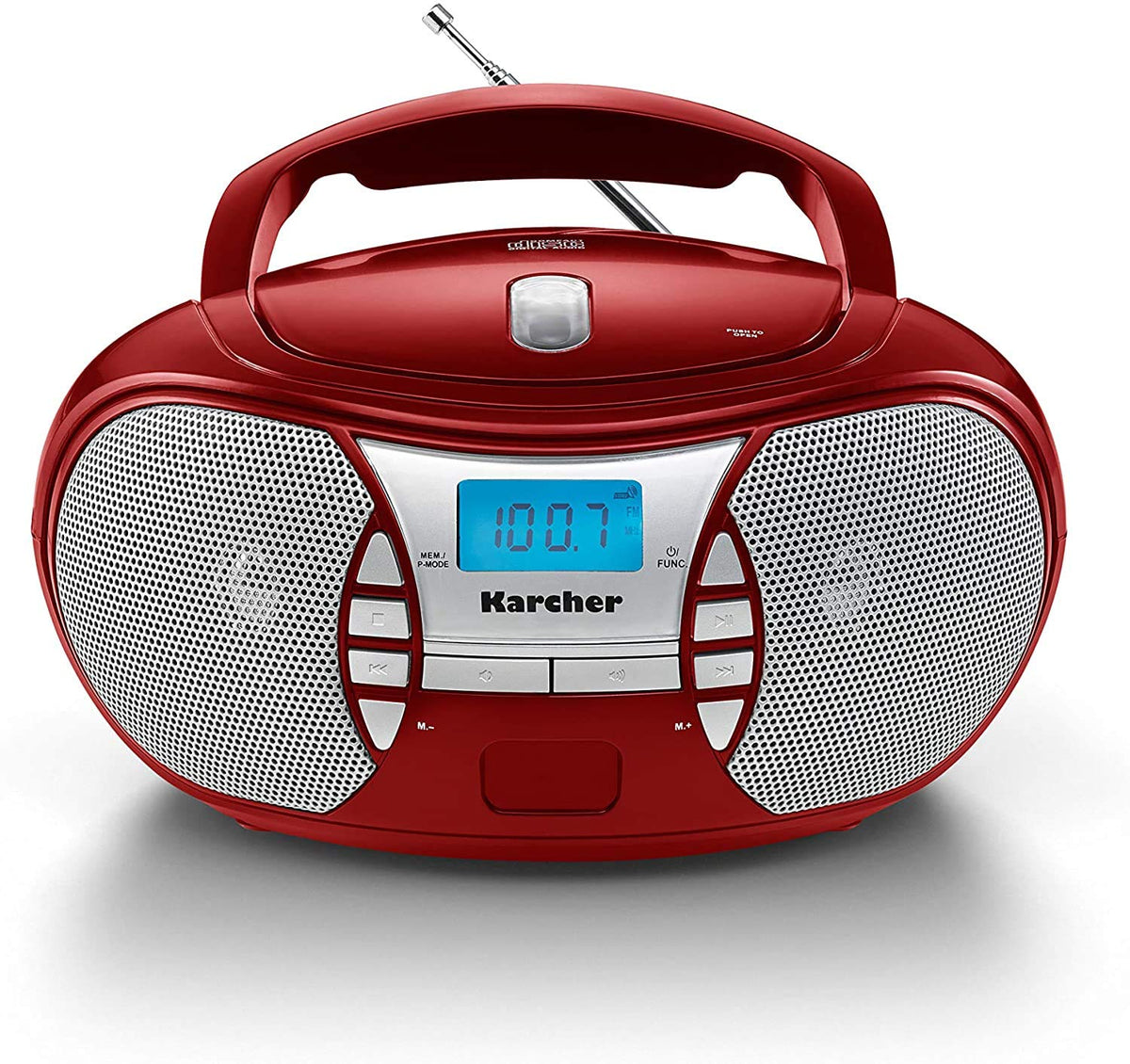 Karcher RR 5025-R - portable radio with CD player, FM, AUX-In, boombox