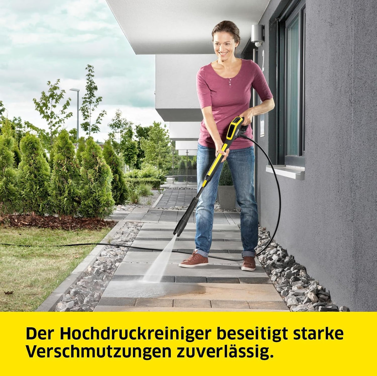 Kärcher High Pressure Cleaner K 5 Power Control, Pressure: max. 145 bar - 1.324-550.0