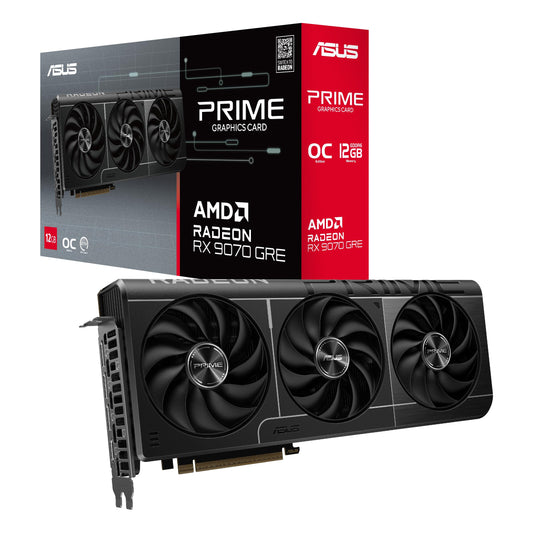 ASUS Prime Radeon RX 9070 GRE OC Edition Placă grafică pentru gaming - 90YV0PP0-M0NA00
