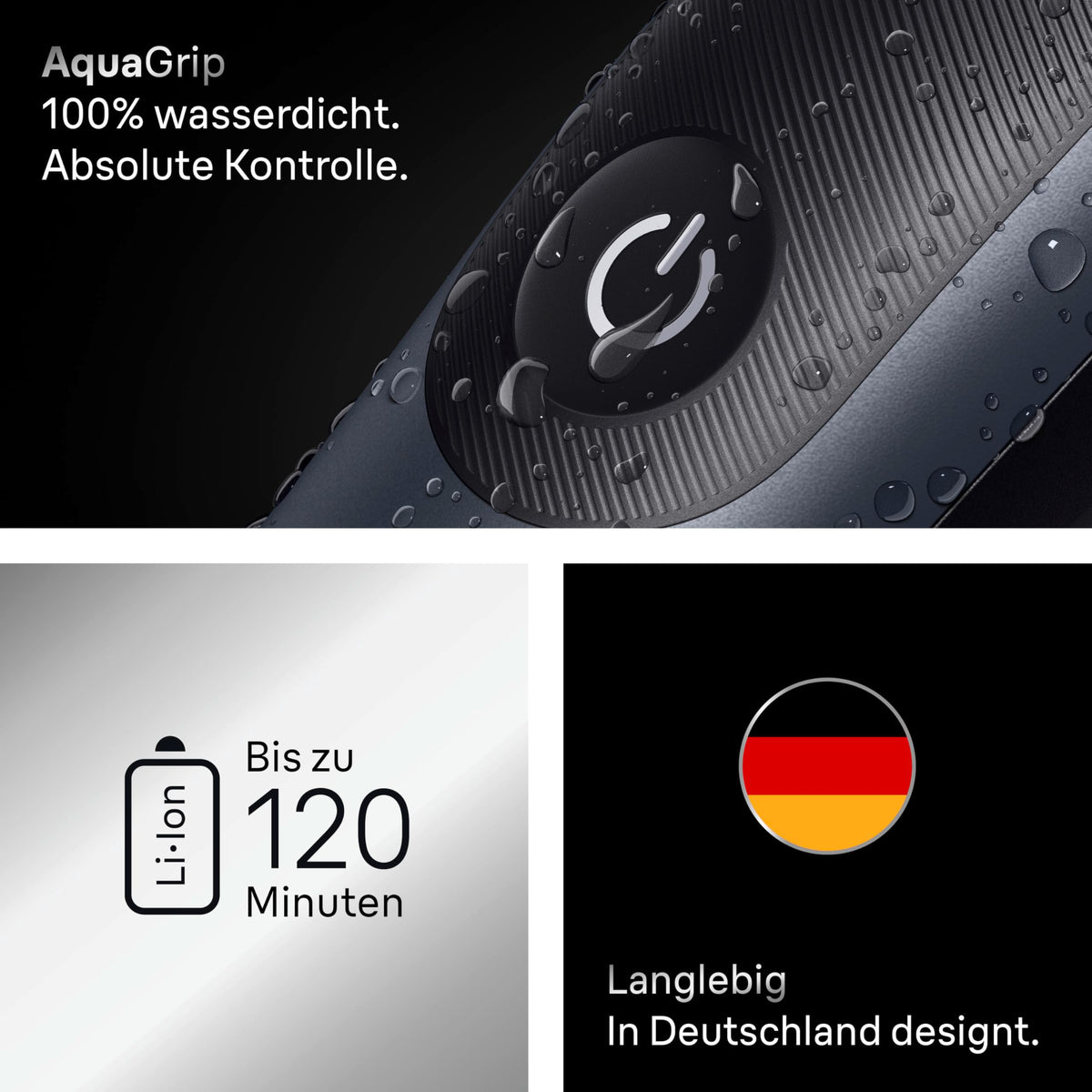 Set de îngrijire Braun Multigroom All-in-One Series 7, trimmer 11 în 1, AIO7540, albastru