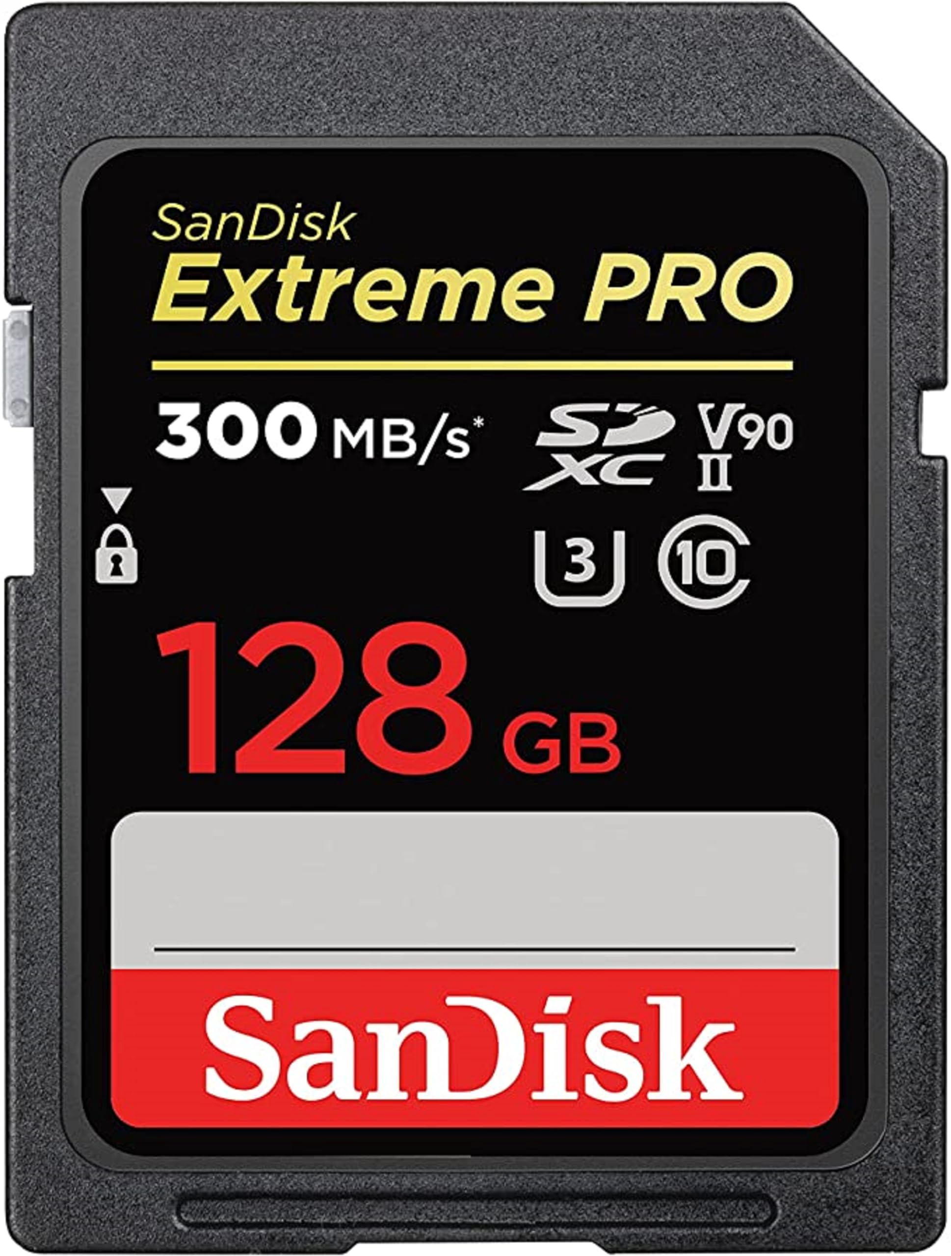 SanDisk Extreme PRO SDHC UHS-II Memory Card V90 128GB - SDSDXDK-128G-GN4IN