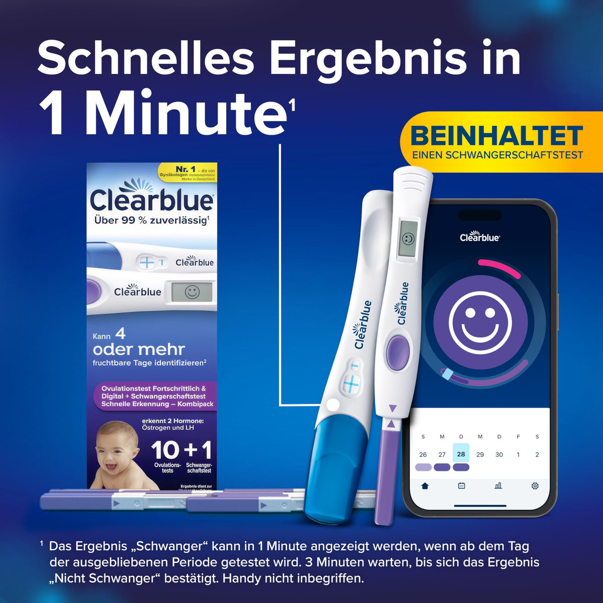 Clearblue Advanced Digital Ovulation Test + Pregnancy Test