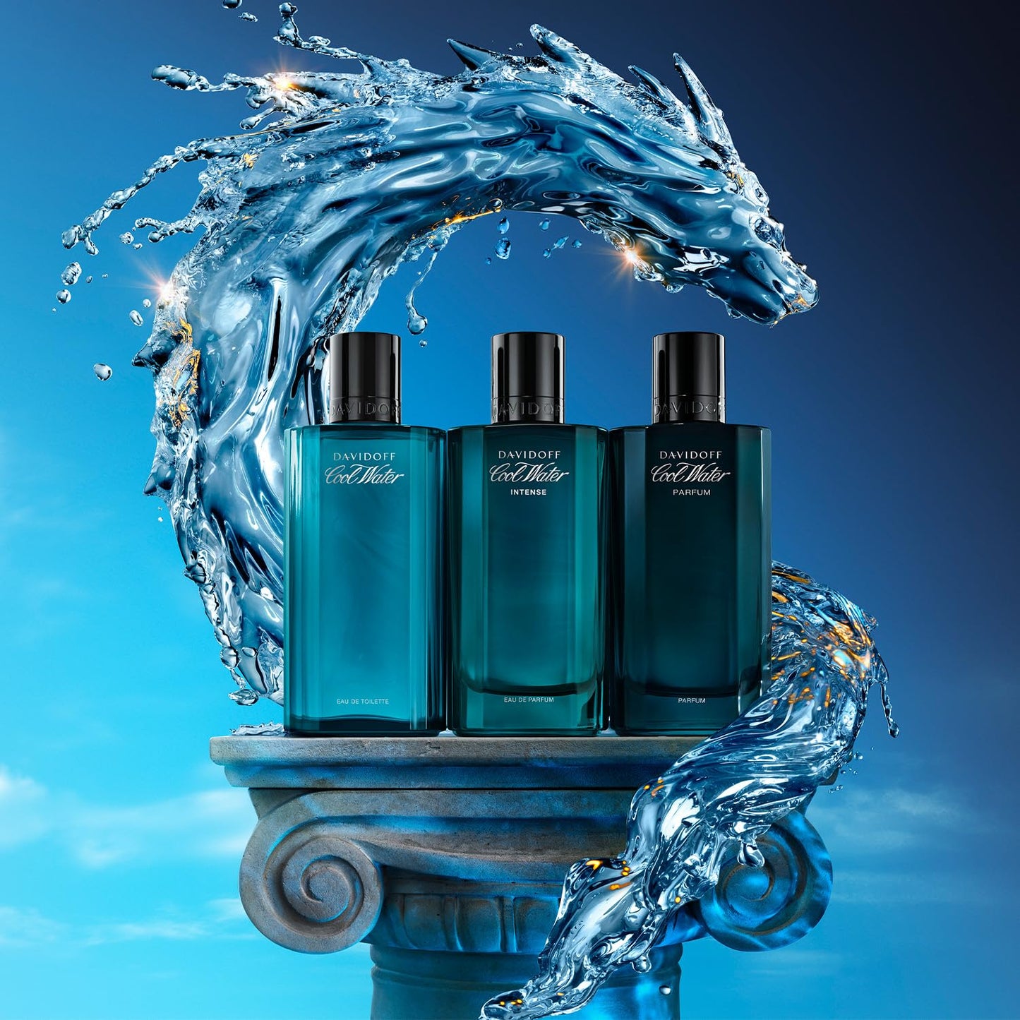 Davidoff Cool Water Eau de Toilette - Fougère fragrance for men - With coriander, lavender and amber - Long-lasting fragrance, 75ml - 123657