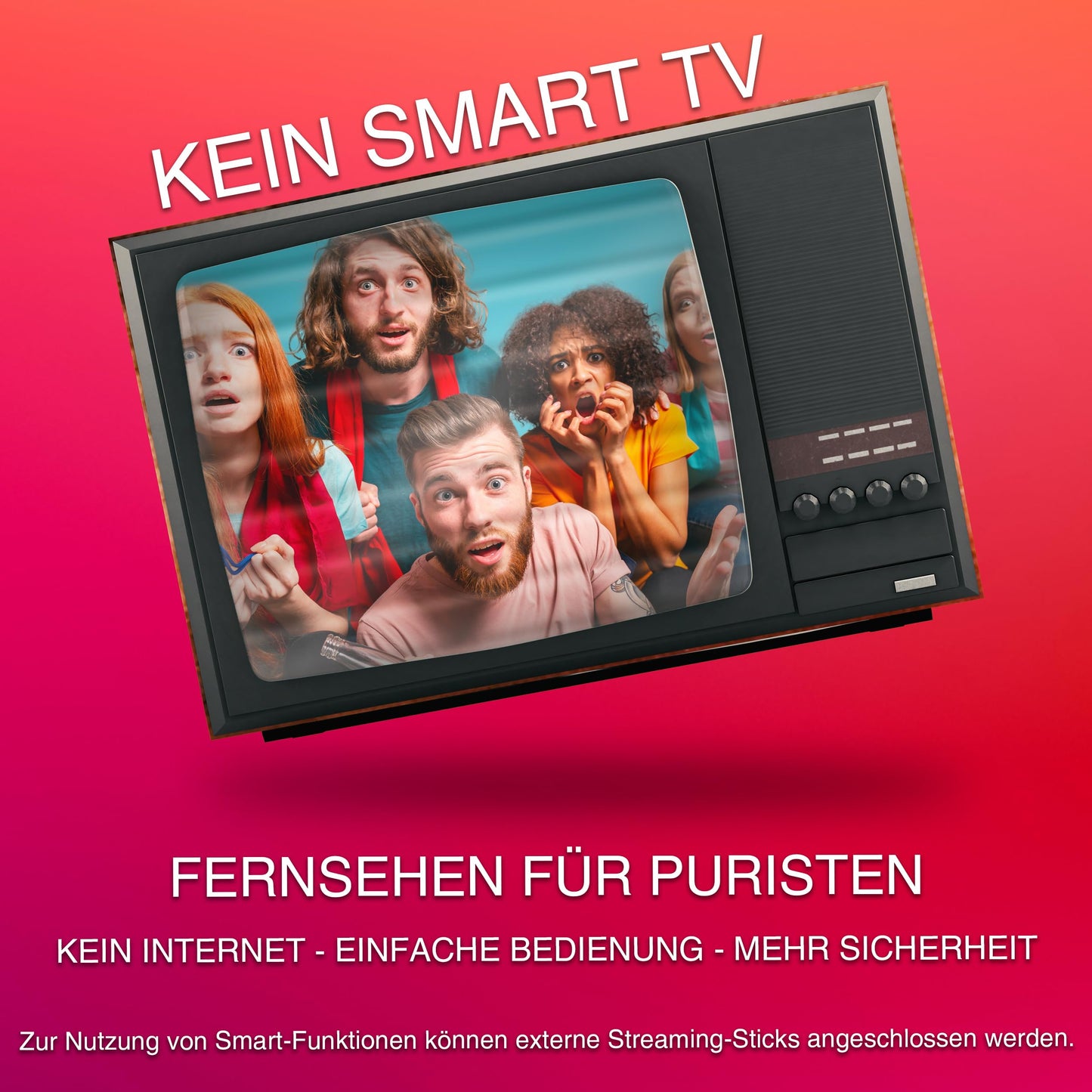 TELEFUNKEN XF32N750M, 32 inch, Full HD, LED TV, 800 mm screen diagonal, integrated triple tuner, black (2026)