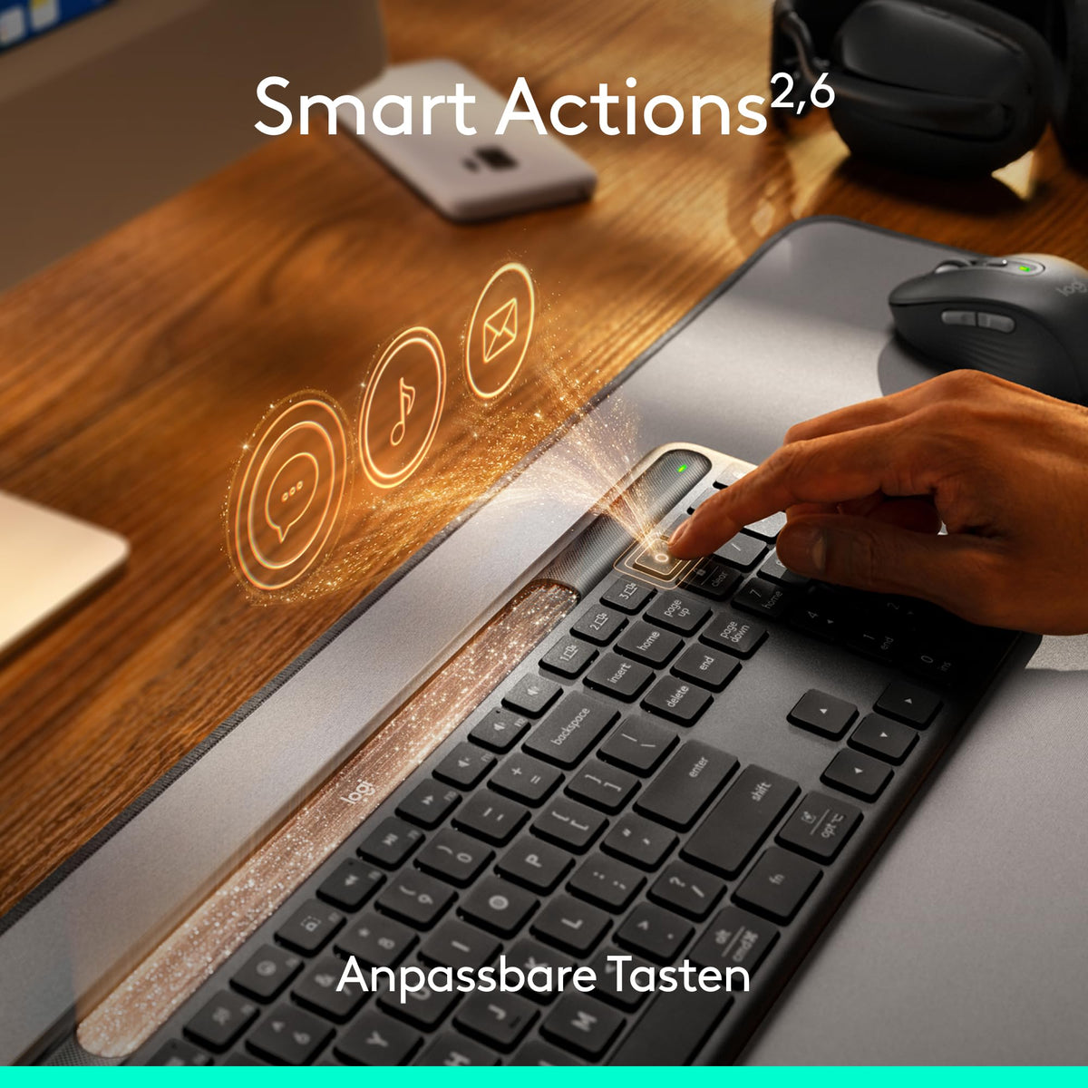 Logitech Signature Slim Solar+ tastatură wireless - 920-013757