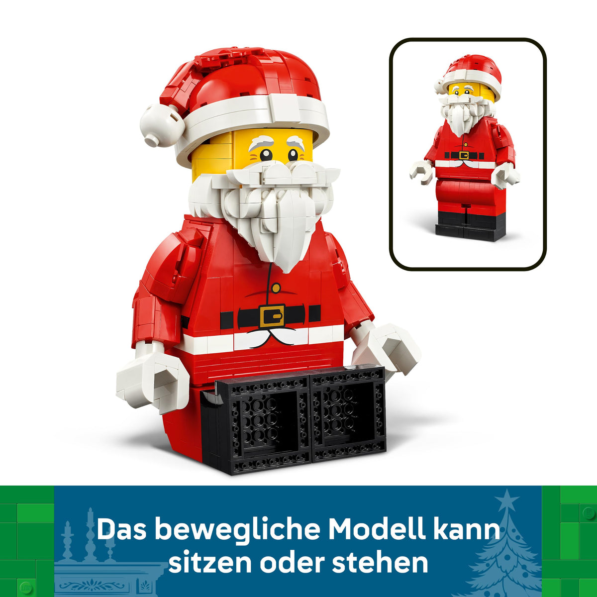 LEGO Large Santa Minifigure 40820
