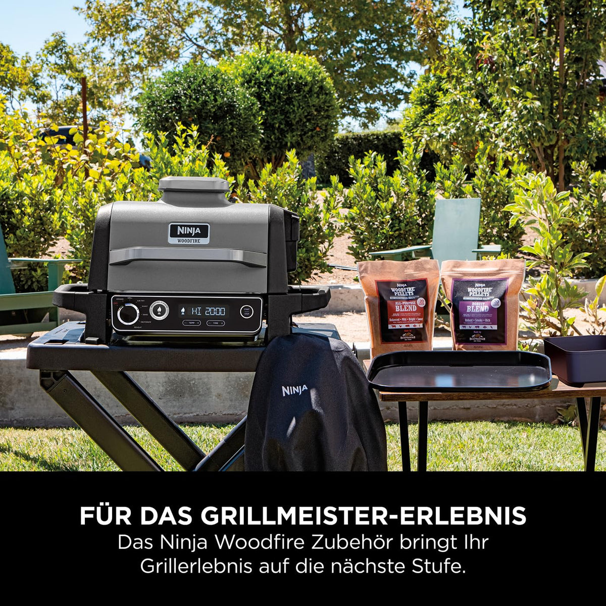 Ninja Woodfire Copertă pentru grătar electric de exterior OG701/751 - XSKGRLLSTDEUK