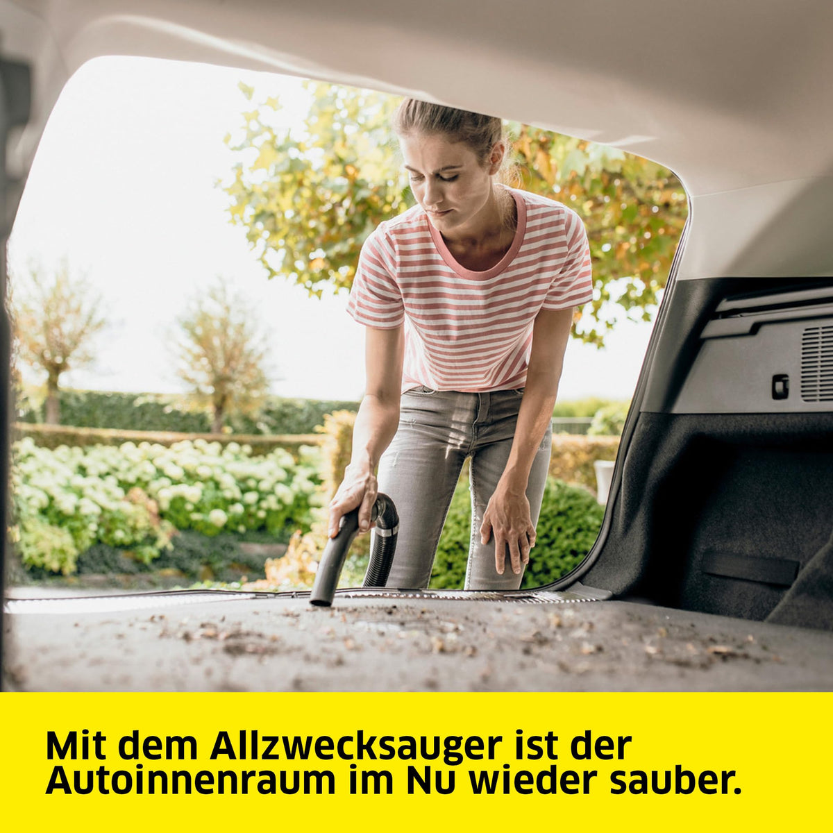 KÄRCHER Wet/Dry Vacuum Cleaner WD 3 V-17/4/20, Plastic Container: 17 l - 1.628-130.0