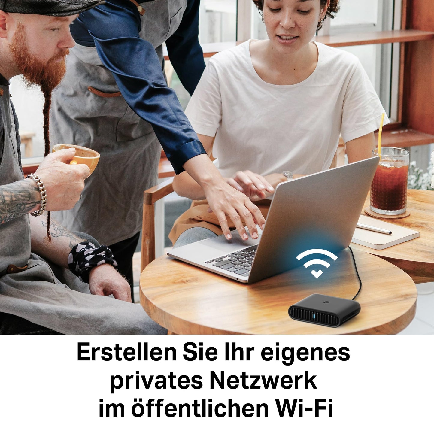 TP-Link TL-WR3002X Wi-Fi 6 travel router dual band AX3000, 1 × 2.5 Gbit/s port + 1 × Gigabit port, USB 3.0, OpenVPN, WireGuard, can be operated with a power bank, multiple modes in one
