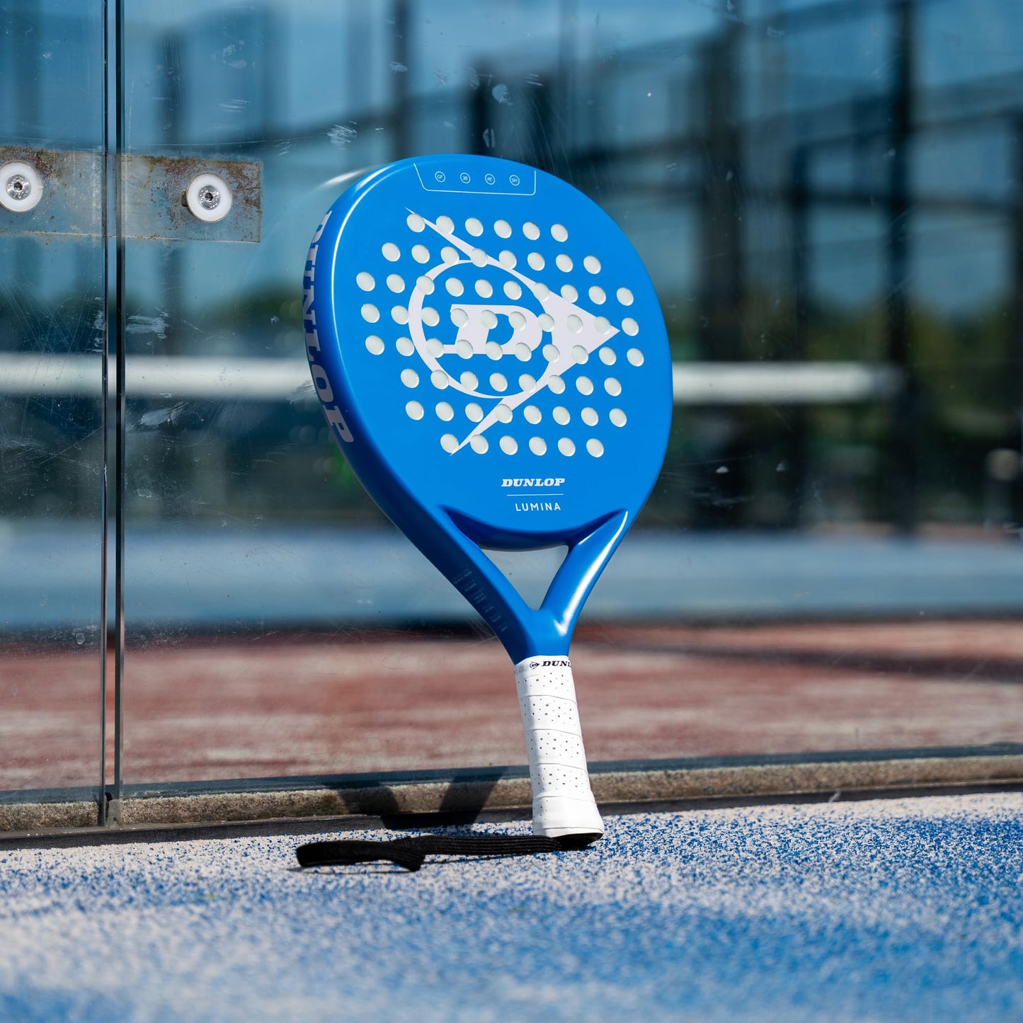 Dunlop Padel Racket Lumina Blue - Amazon Exclusive - Graphite Frame, Pro Eva Core, 365g - 10370775