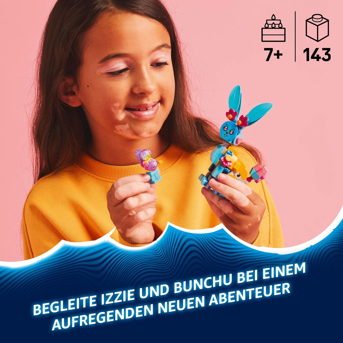 LEGO DREAMZzz Bunchus Creative Animal Adventures Toy Bunny for Kids 20-in-1 Fantasy Playset with Izzie Minifigure Gift for Girls and Boys Ages 7+ 71488