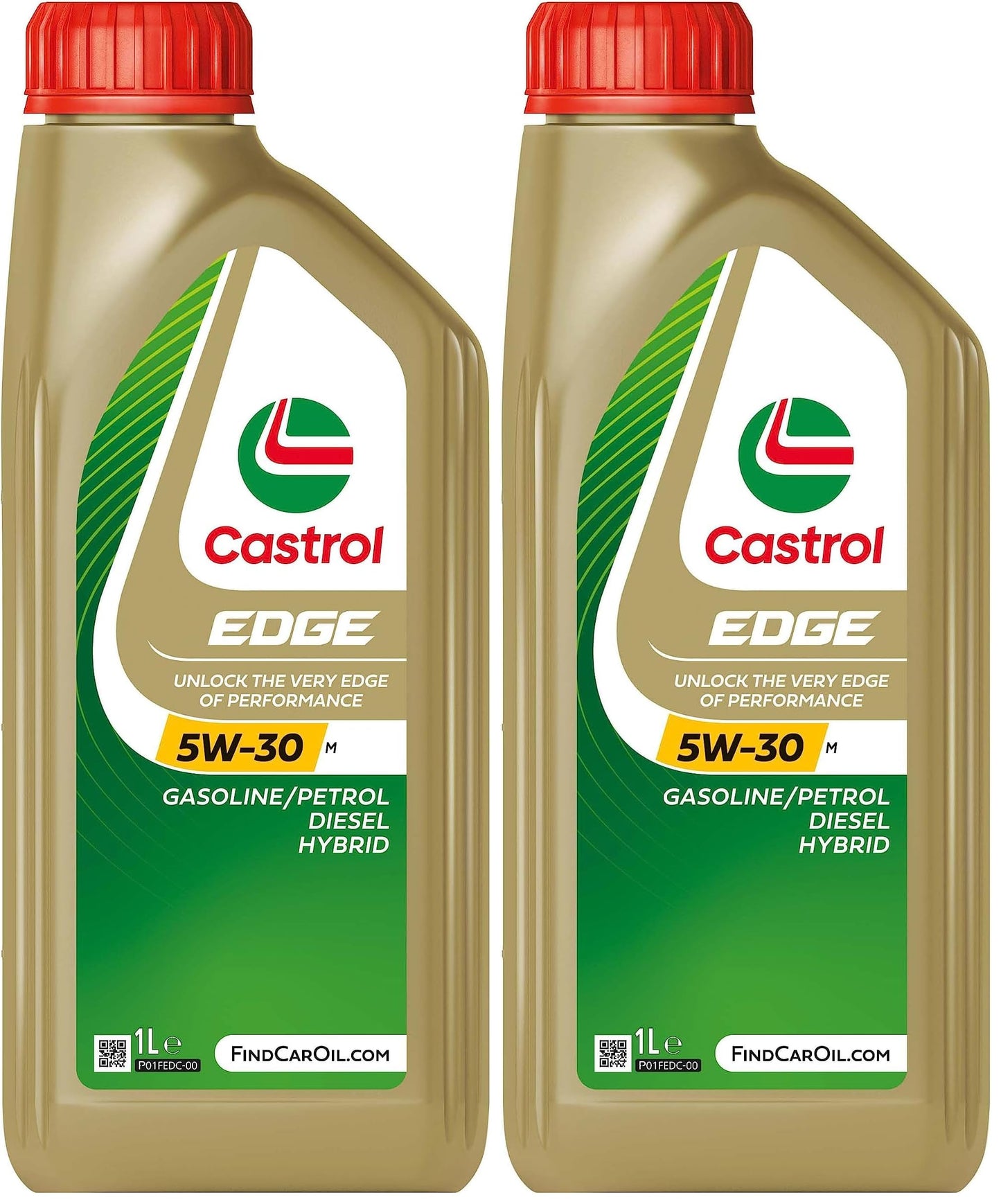 Castrol EDGE 5W-30 M Engine Oil, 1L (Pack of 2)