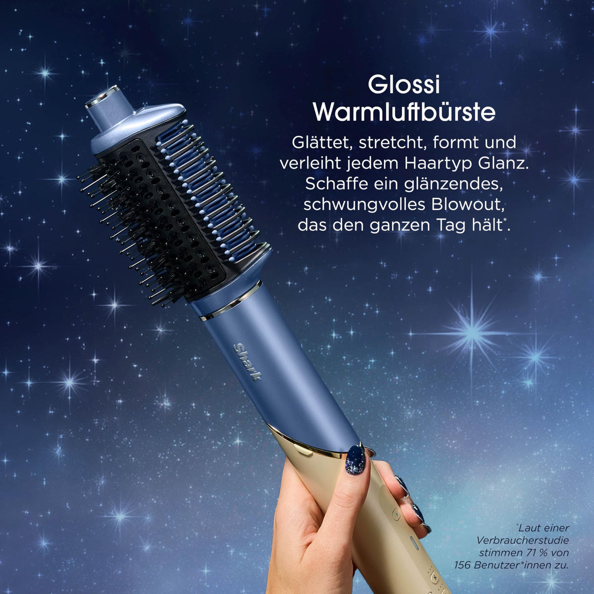 Shark Glam Multistyler și uscător de păr pentru păr drept, valuri și bucle - HD6042SEUPL