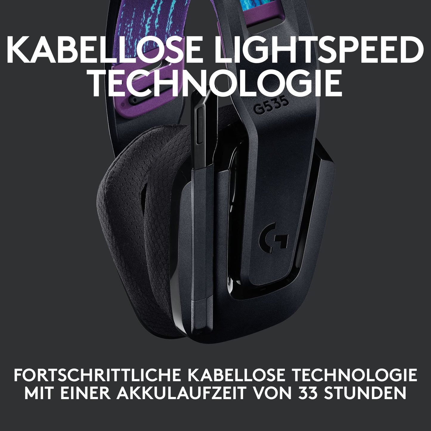 Logitech G535 LIGHTSPEED Wireless Gaming Headset (981-000972)