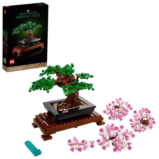LEGO Botanicals Bonsai Tree Set for Adults - Plant Home Decoration Set - DIY Project and Relaxing Creative Activity - Gift Idea for Women and Men - Botany Collection 10281 - 6332925