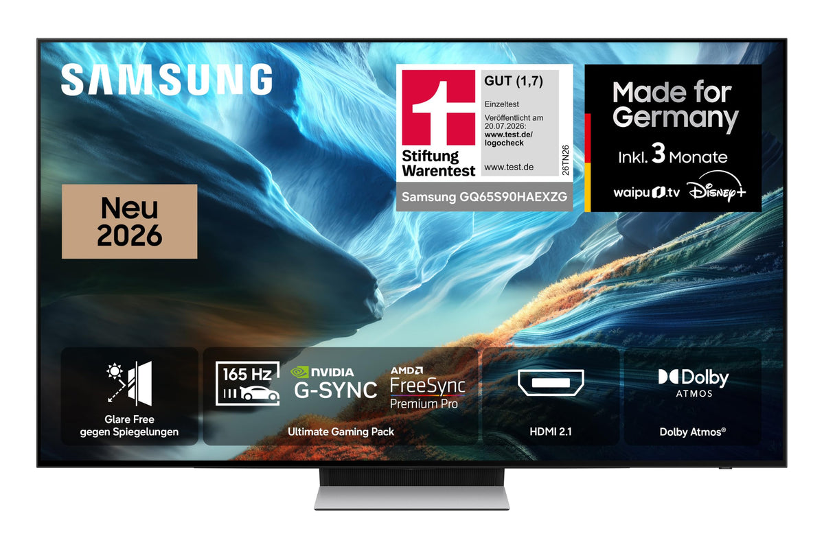 Samsung OLED S90H 4K 65 Zoll (163 cm), televizor UHD, Smart AI TV - GQ65S90HAE