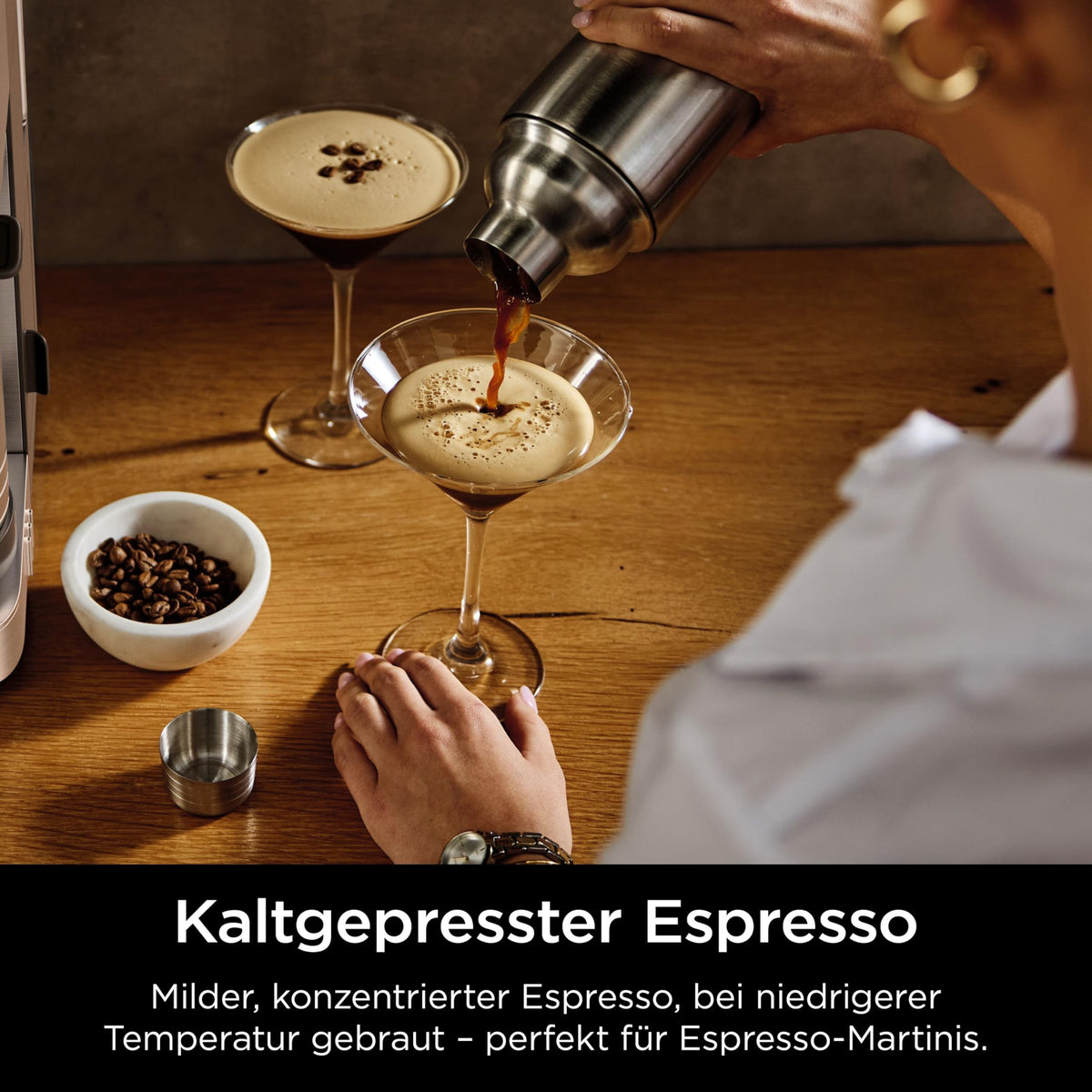Ninja Luxe Pro 3-in-1-Masina de cafea, Argintiu, ES701EU, utilizare ușoară