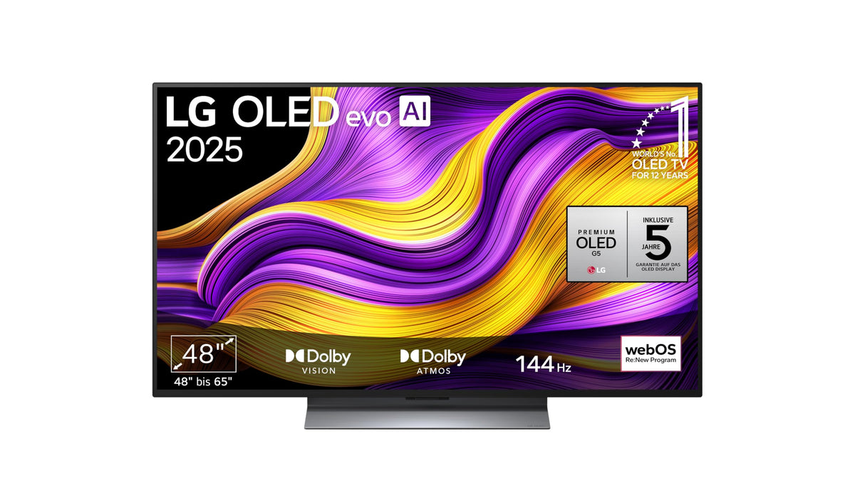 TV LG OLED48G56LS 48" (121 cm) OLED evo (procesor α11 4K AI, webOS 25, Dolby Vision, până la 120Hz) [anul modelului 2025] - OLED48G56LS.AEU