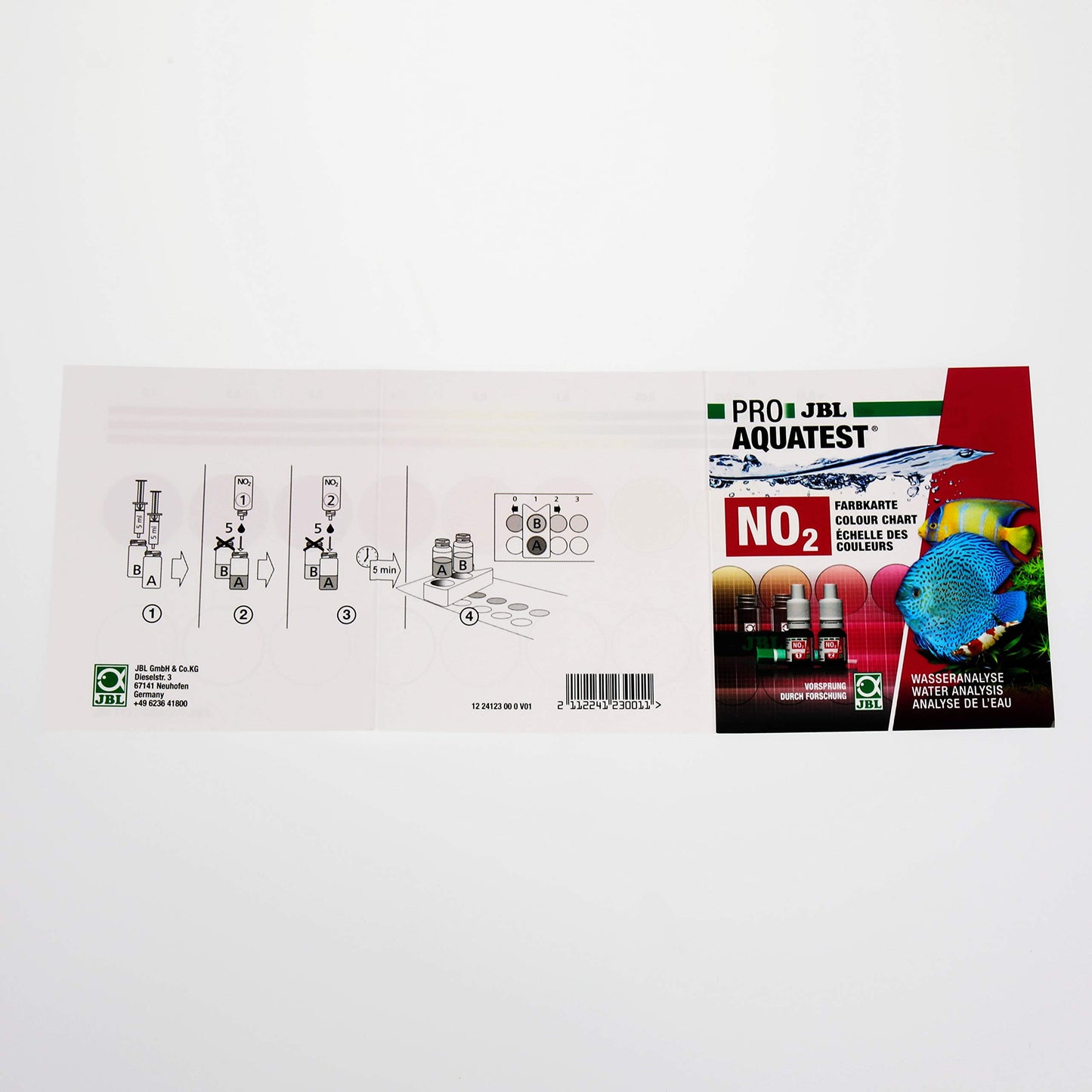 JBL water test set, for fresh/seawater aquariums and ponds - 2412300