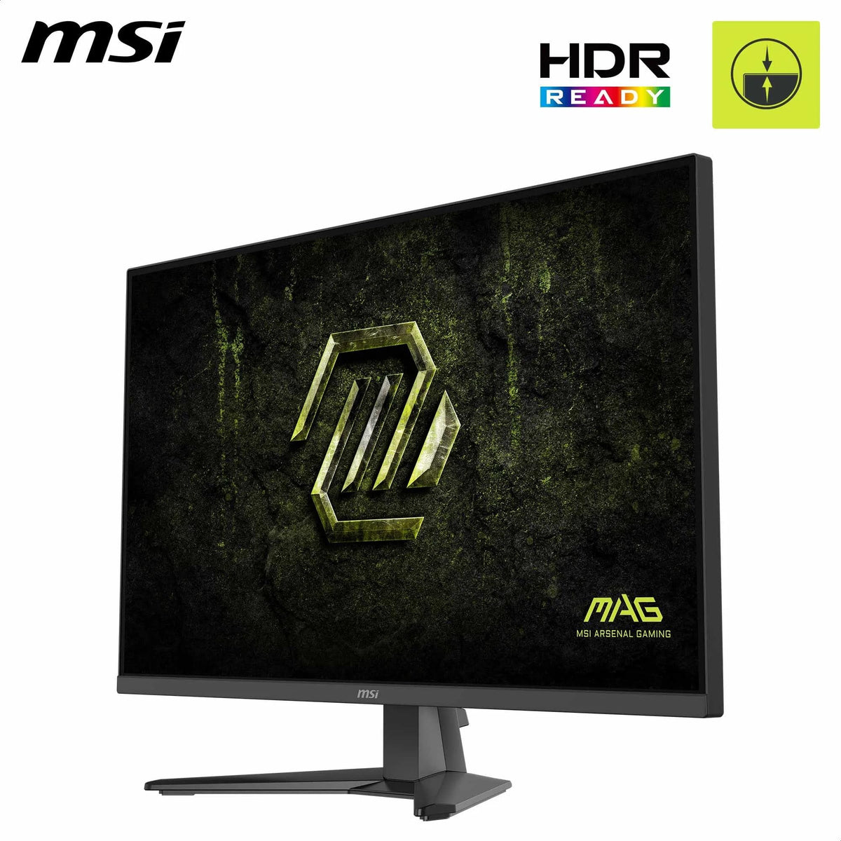 MSI MAG 325QFA E18V 32-Inch WQHD Gaming Monitor, 2560 x 1440 Rapid VA, 180 Hz, 0.5 ms, HDR-capable, Eye Care, HDMI 2.0b, DP 1.4a, Borderless, Tilt, VESA Mount, Black - 4711377389570