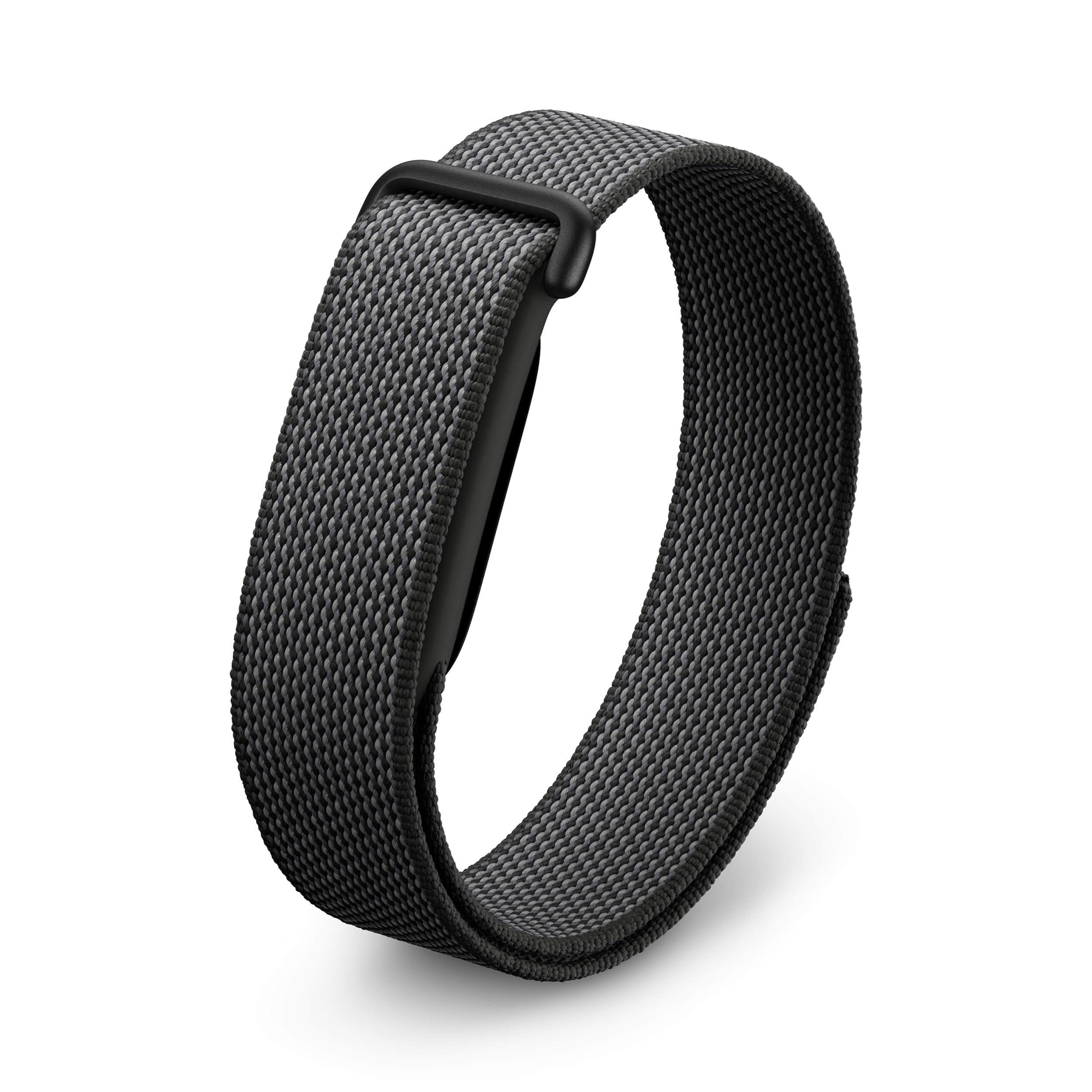 Google Fitbit Air - activity tracker without display with fitness tracking, heart rate measurement and sleep analysis - personalized AI-based coaching - up to 7 days battery life - Obsidian