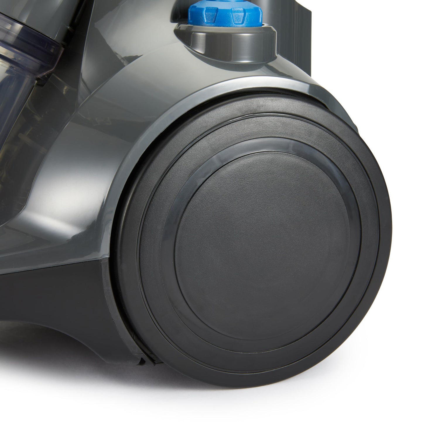 Amazon Basics vacuum cleaner without bag 1.3L compact lightweight with 3-way action nozzle, HEPA filter, 850W, for carpets and hard floors, gray - VCS35B15KOM-85