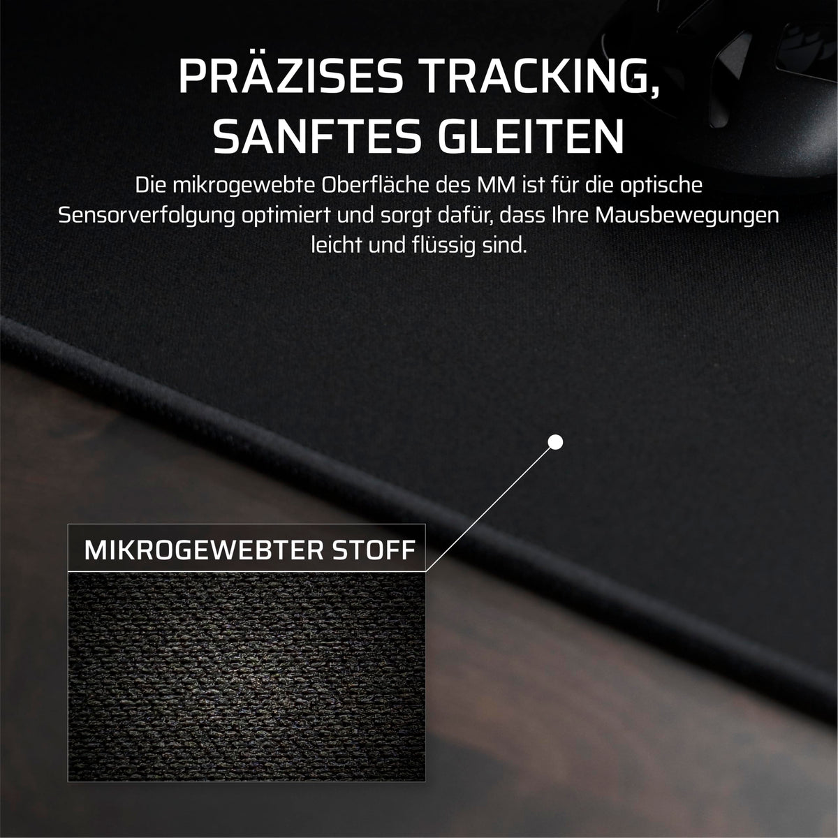 Corsair MM Mousepad de gaming rezistent la uzură – XXXL (1220 x 590mm) – Negru - CH-941D0C0-WW