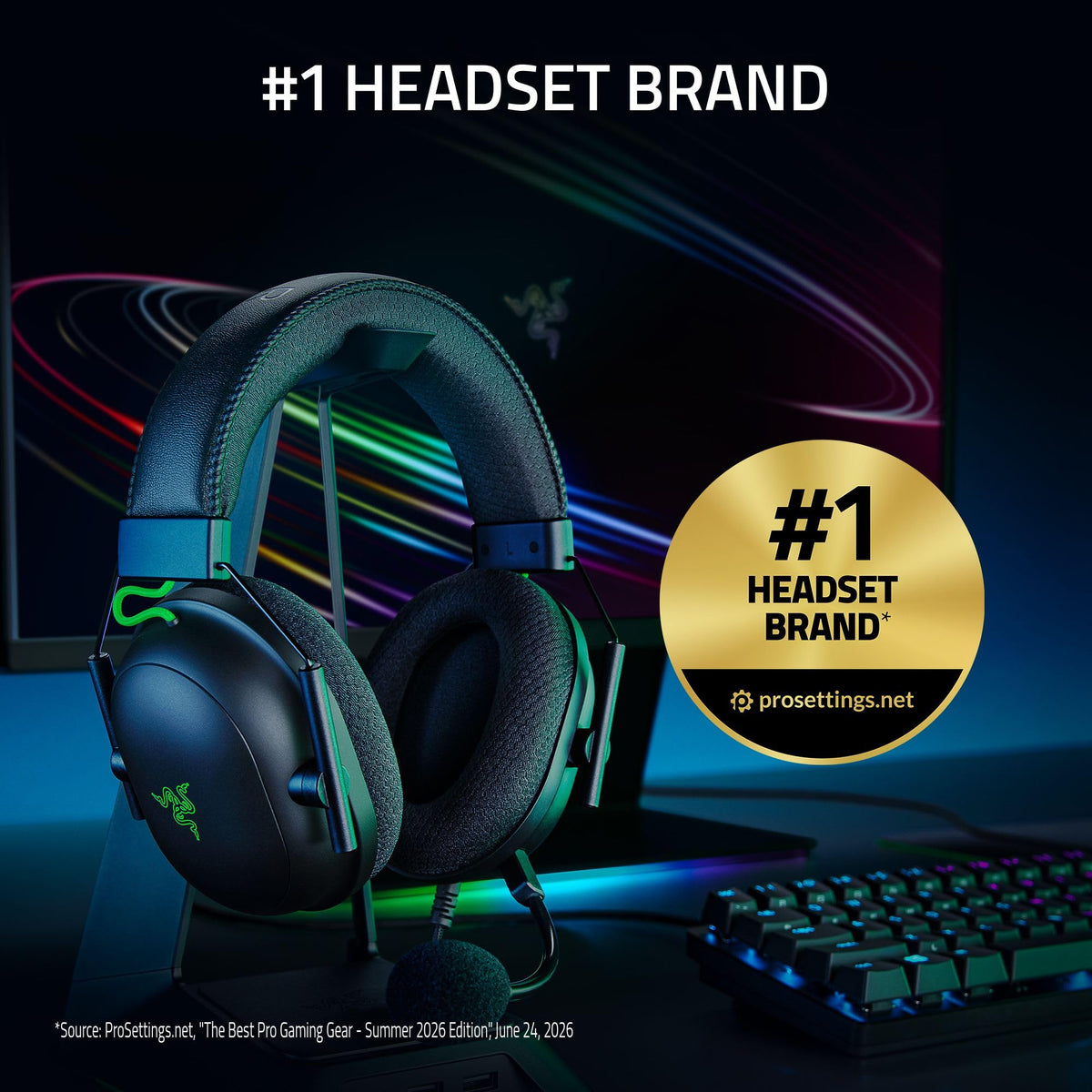 Razer BlackShark V2 X - Căști de gaming premium pentru esports (Căști cu fir cu driver de 50mm, reducere a zgomotului pentru PC, Mac, PS4, Xbox One și Switch) Negru - RZ04-03240100-R3M1