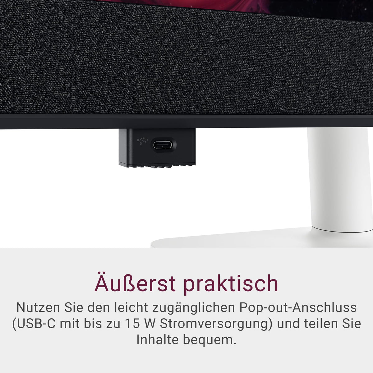 Dell 32 Plus Monitor - S3225QC, 4K UHD (3840x2160), 120Hz, QD OLED, 0.03ms