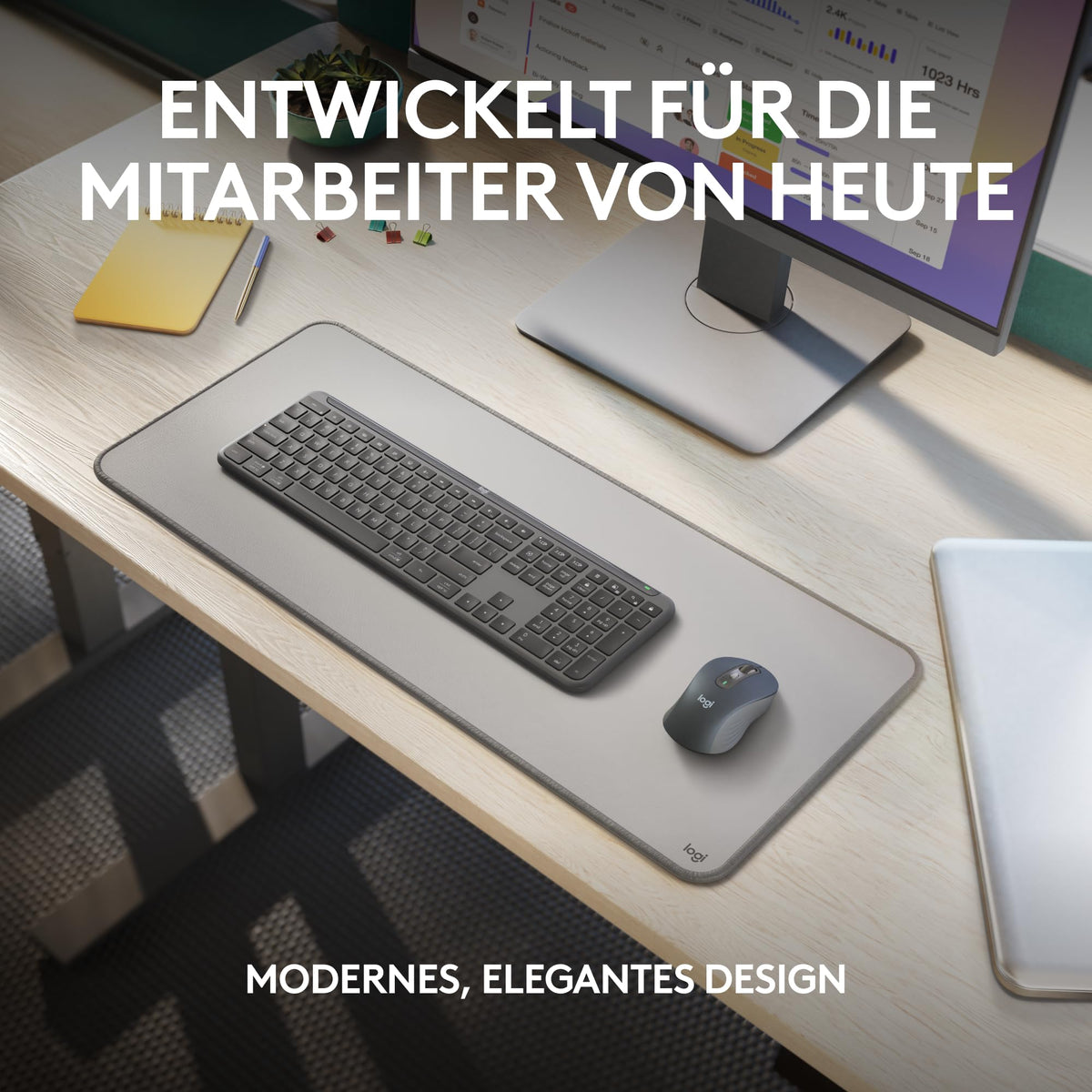 Logitech Signature Slim MK950 for Business wireless keyboard-mouse set - 920-012504