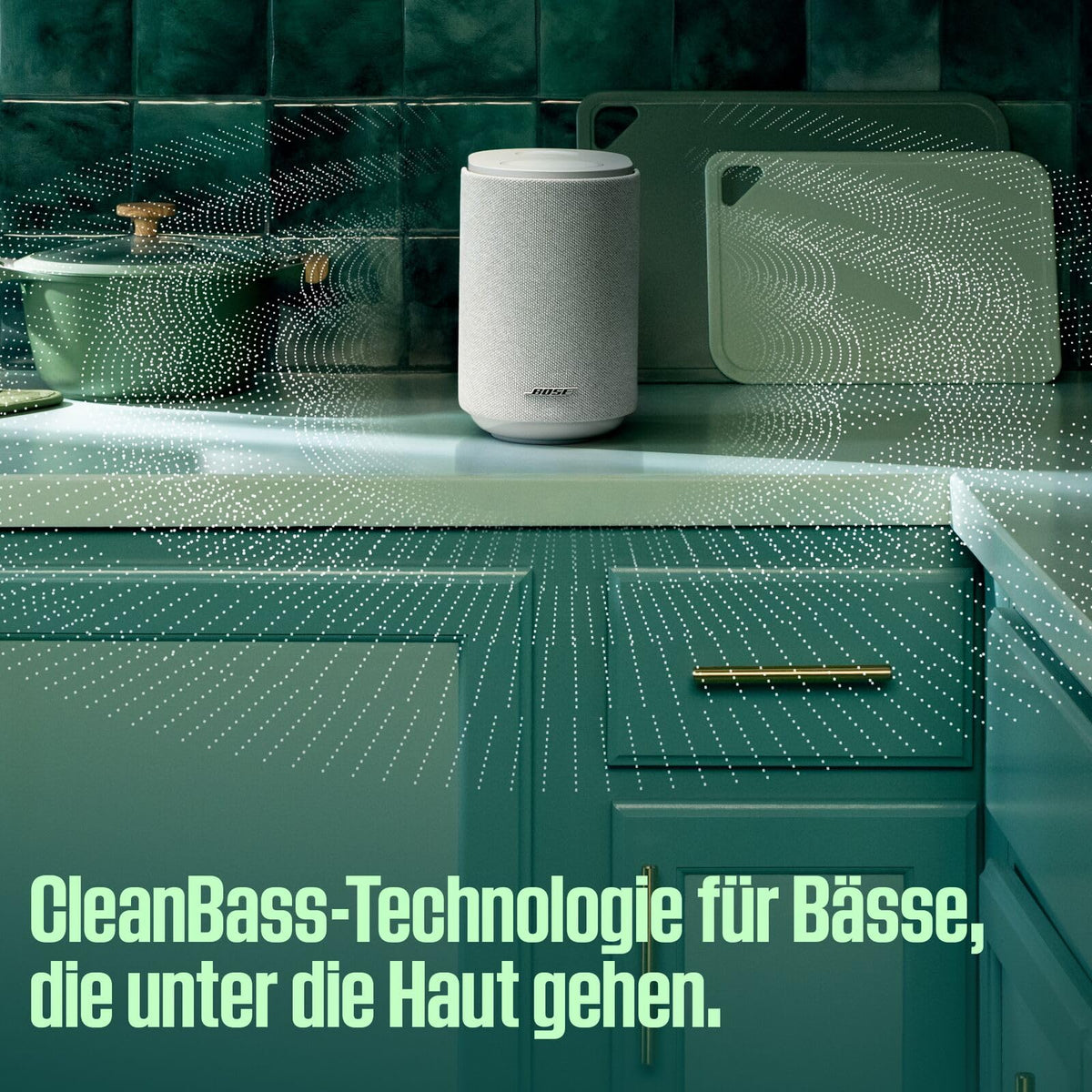 Bose Lifestyle Ultra Speaker, wireless home speaker with TrueSpatial Audio, CleanBass, AirPlay, and Google Cast, Smoke White - 894001-2200