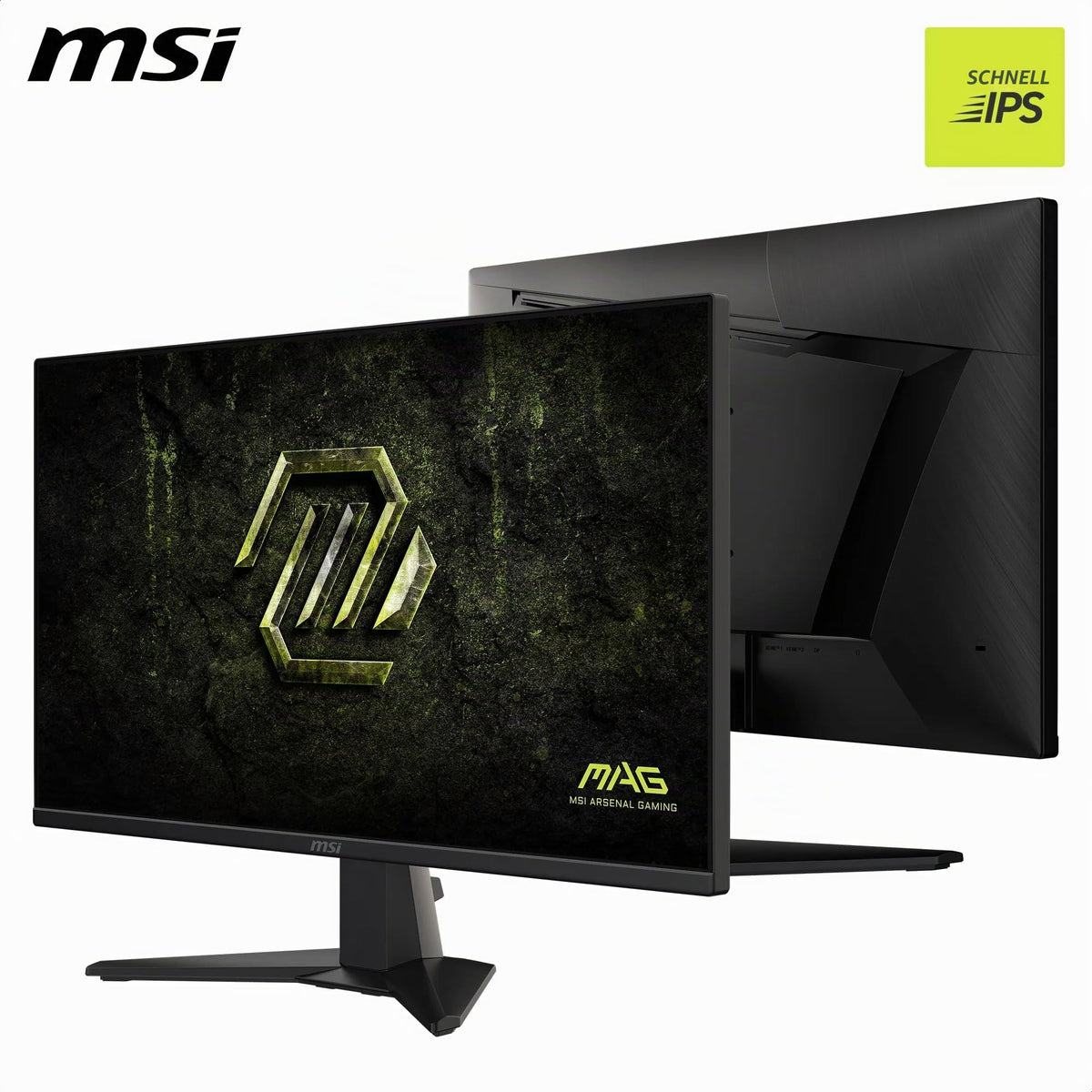 MSI MAG 275QFA E20 – 27″ WQHD Rapid IPS, 200 Hz, 0,5 ms. Cu HDR, compatibilitate G-SYNC, AMD FreeSync Premium, AI Vision, Eye Care, HDMI 2.0b, DP 1.4a și design fără margini în negru. - 4711377398855