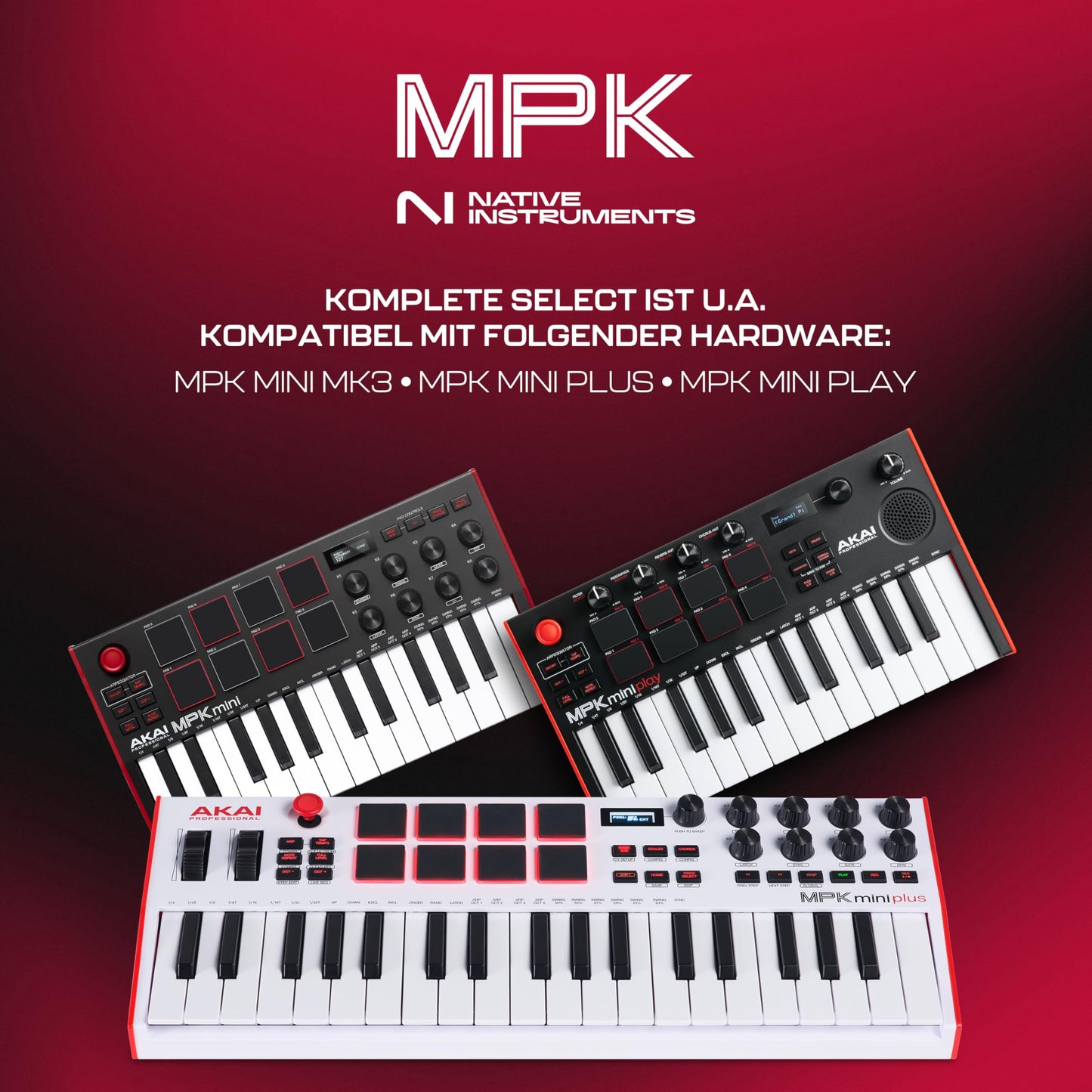 Akai MPK Mini Plus (White)