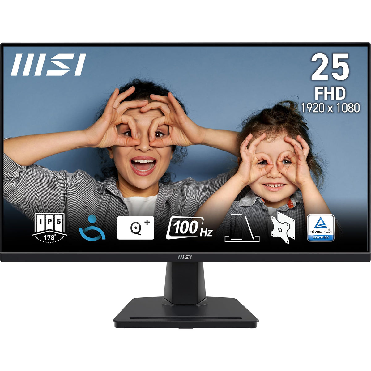 MSI PRO MP252, Monitor IPS, 24.5" FHD, 100 Hz - 9S6-3PC4CT-001