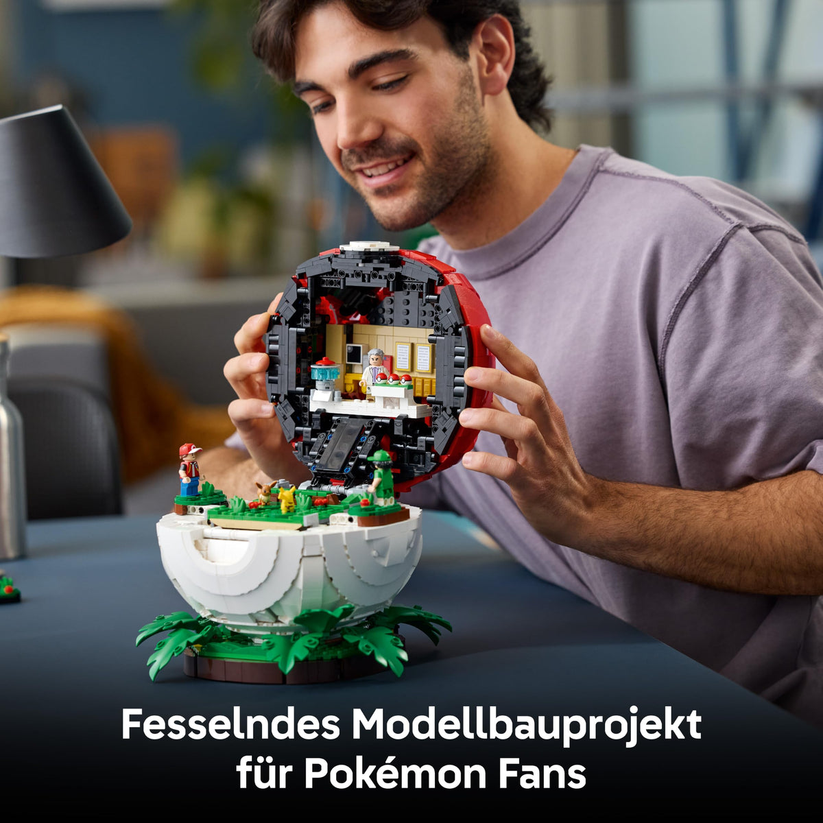 LEGO Pokémon Pokéball cu momente impresionante ale antrenorului 72154