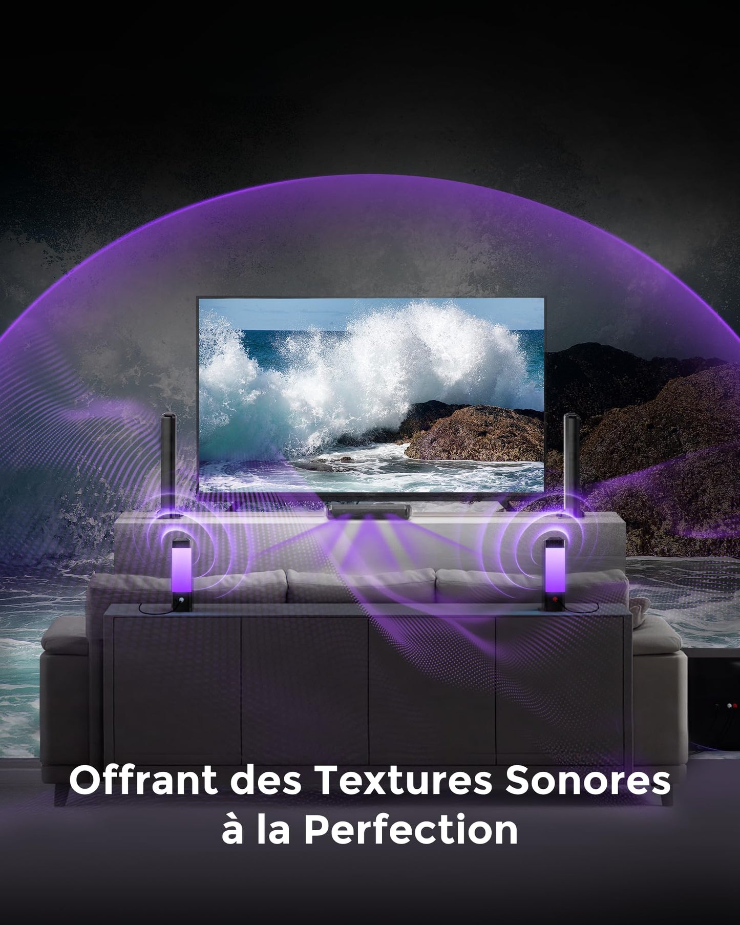 ULTIMEA Apollo S90 9.1 Soundbar for TV devices, surround sound system - U3820