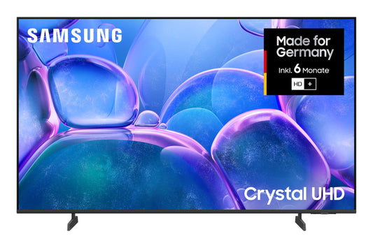 Samsung Crystal UHD 4K U7099F 43 inch (108 cm) LED TV, optimized for football and gaming, Crystal processor 4K, AI upscaling, SmartThings, Knox Security, free content, Smart AI TV - GU43U7099FU