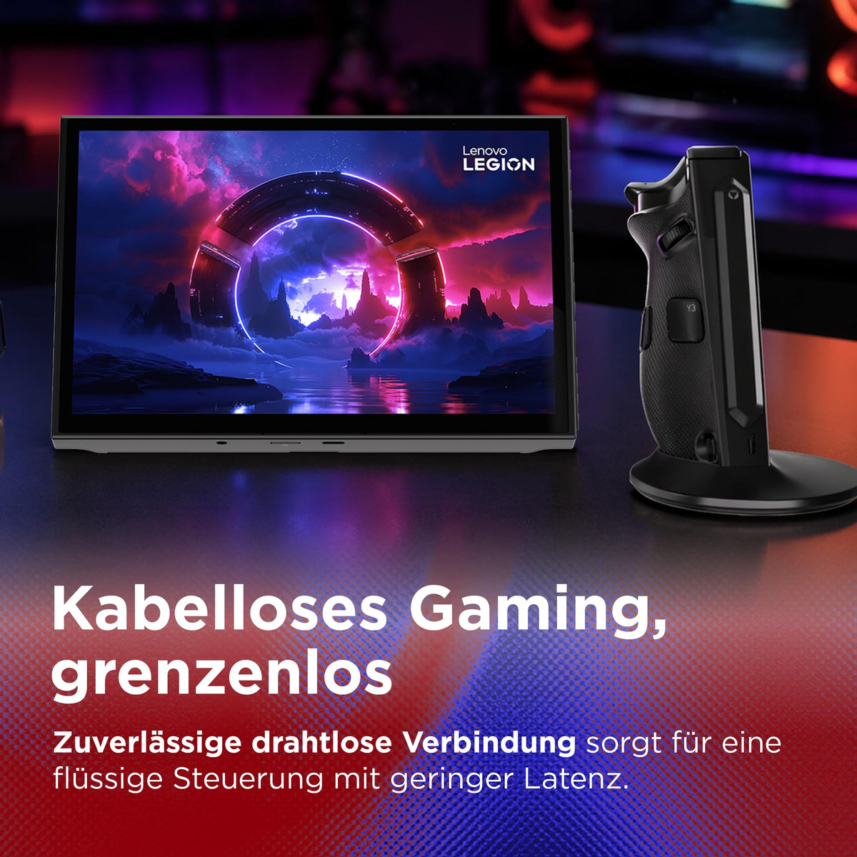 Lenovo Legion Go 2 Right Controller | compatible with Legion Go 1 and 2 | Hall effect joystick and triggers | 10 m range | black - GXH1T52710