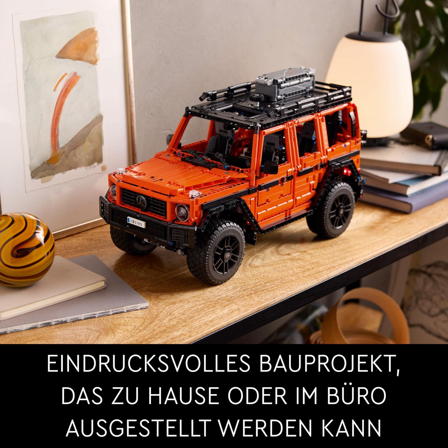 LEGO Technic Mercedes-Benz G 500 Professional Line, building set with car model of the G-Class, gift for adults, luxury off-road vehicle set, Mercedes collector's item, toy car 42177