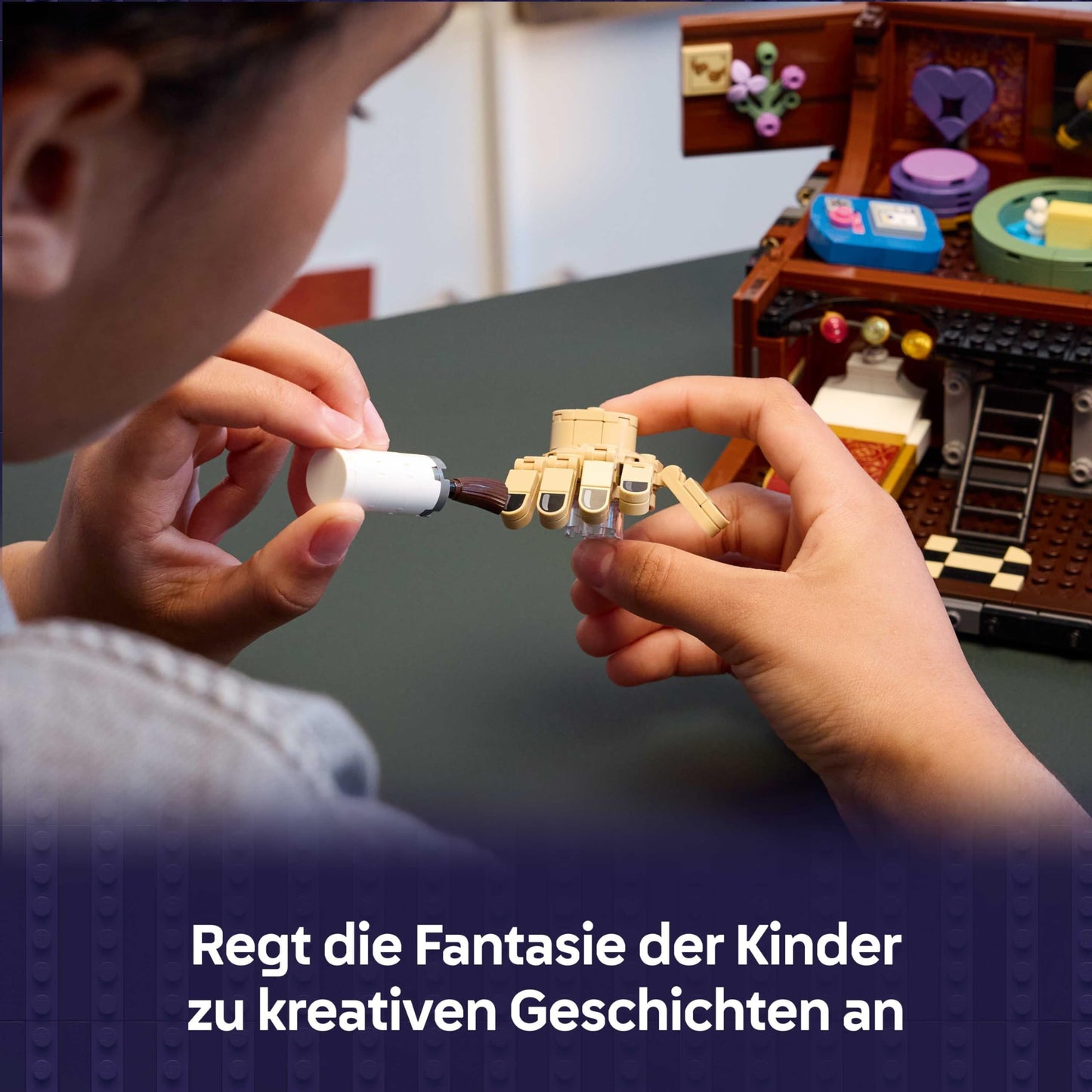 LEGO Wednesday - The Ice-Cold Hand's Apartment - Building toy with Enid minifigure, little hand figure & accessories - Playset gift for girls, boys & series fans aged 12 and over - 76785