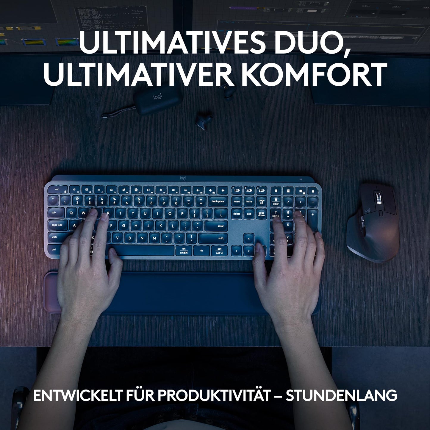Logitech MX Keys S Combo: Powerful wireless keyboard and mouse - 920-011606