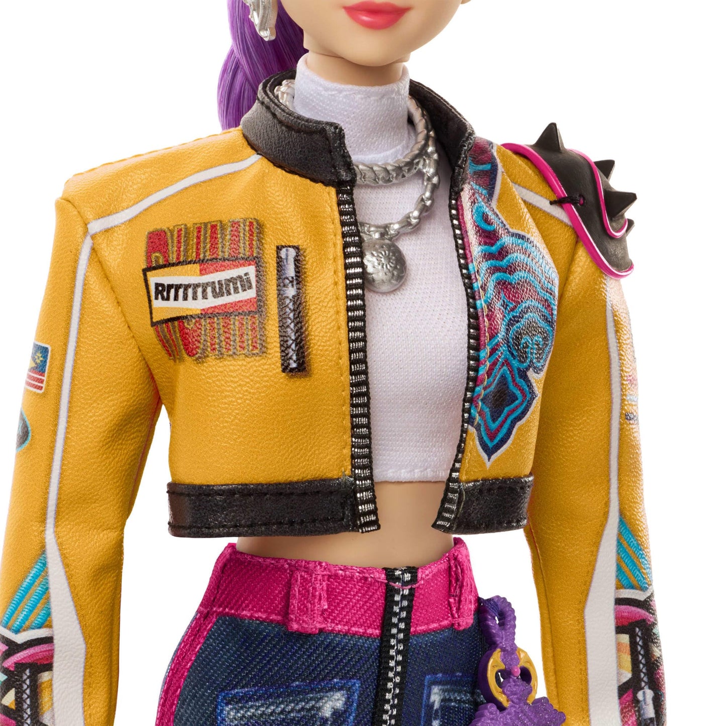 Mattel KPop Demon Hunters HUNTR/X Rumi Fashion Doll in How It's Done Stage Outfit with Sword Accessory, JRN35