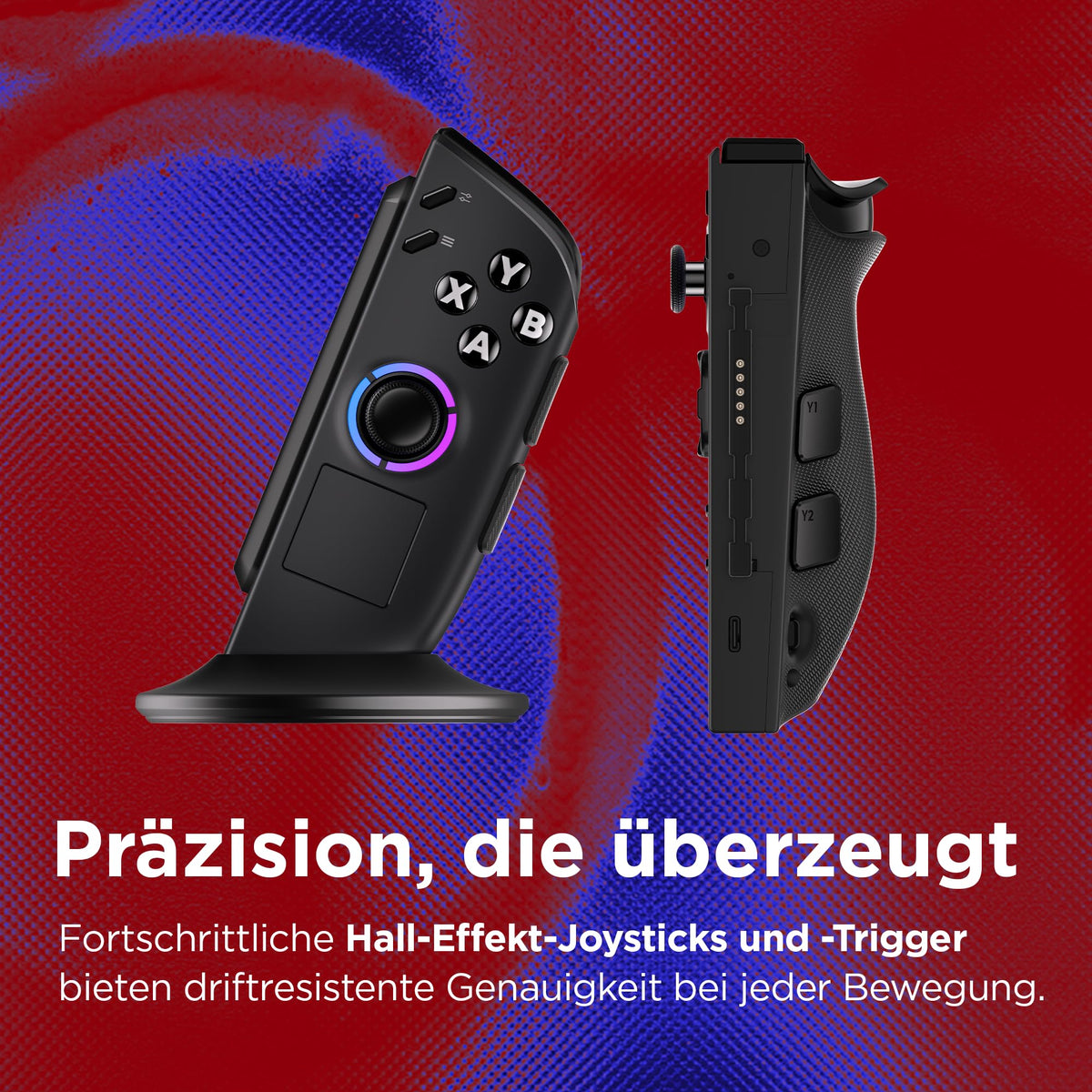 Lenovo Legion Go 2 Right Controller | compatible with Legion Go 1 and 2 | Hall effect joystick and triggers | 10 m range | black - GXH1T52710