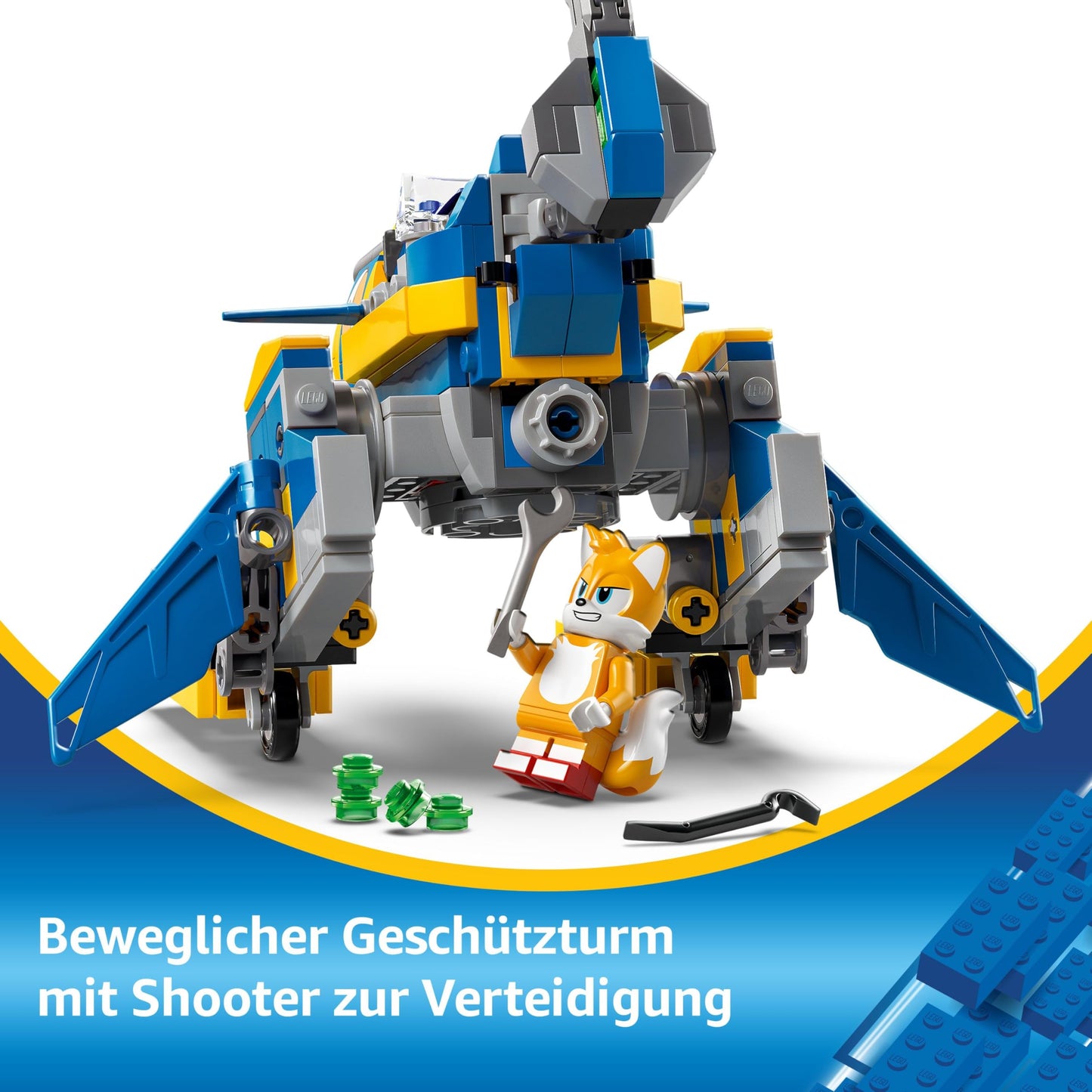 LEGO Sonic the Hedgehog Cyclone vs. Metal Sonic - toy mech to collect with 2 video game minifigures - gift idea for boys and girls aged 8 and up & teenager gaming fans 77002