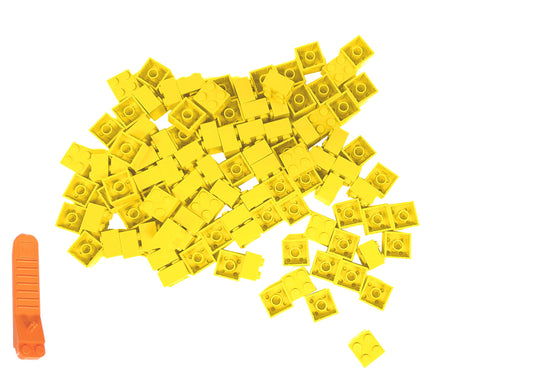 Lego® Classic 3003 Yellow 2x2 building blocks – 100 pieces – Ideal for creative Lego® projects - Perfect addition to Lego® sets - XIEWANJUSAN-1477
