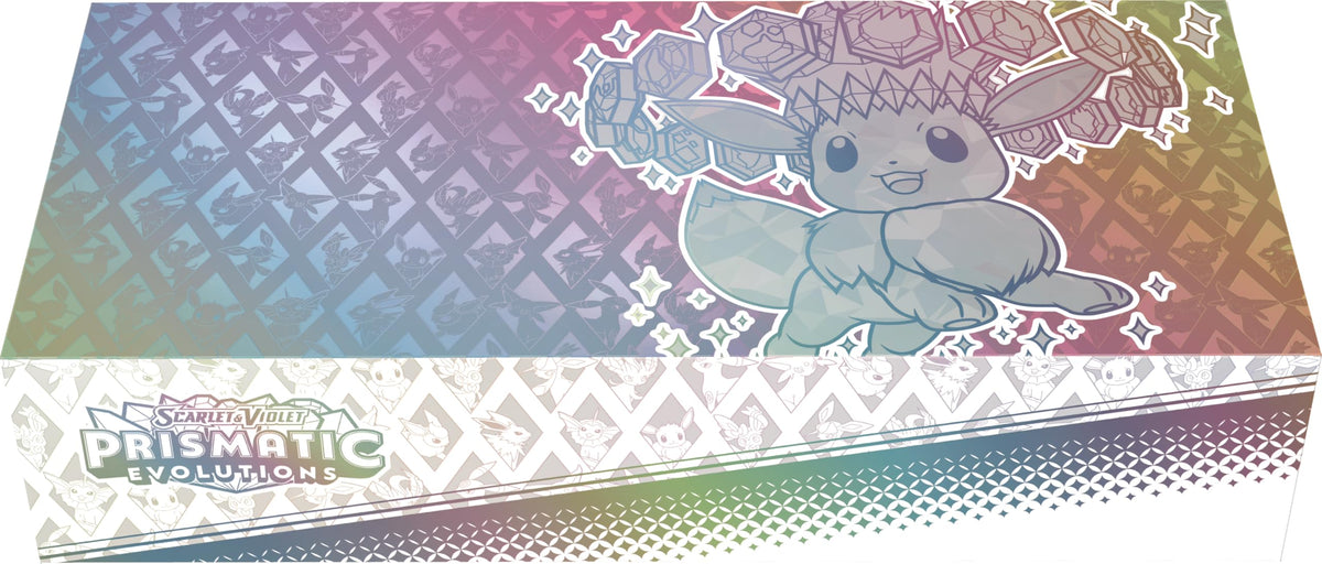 Pokémon Trading Card Game: Super Premium Collection Scarlet & Violet – Paradoxical Evolutions (1 holographic full-art promo card, 1 fluffy Eevee deck box & 15 booster packs) - Super-Premium-Kollektion