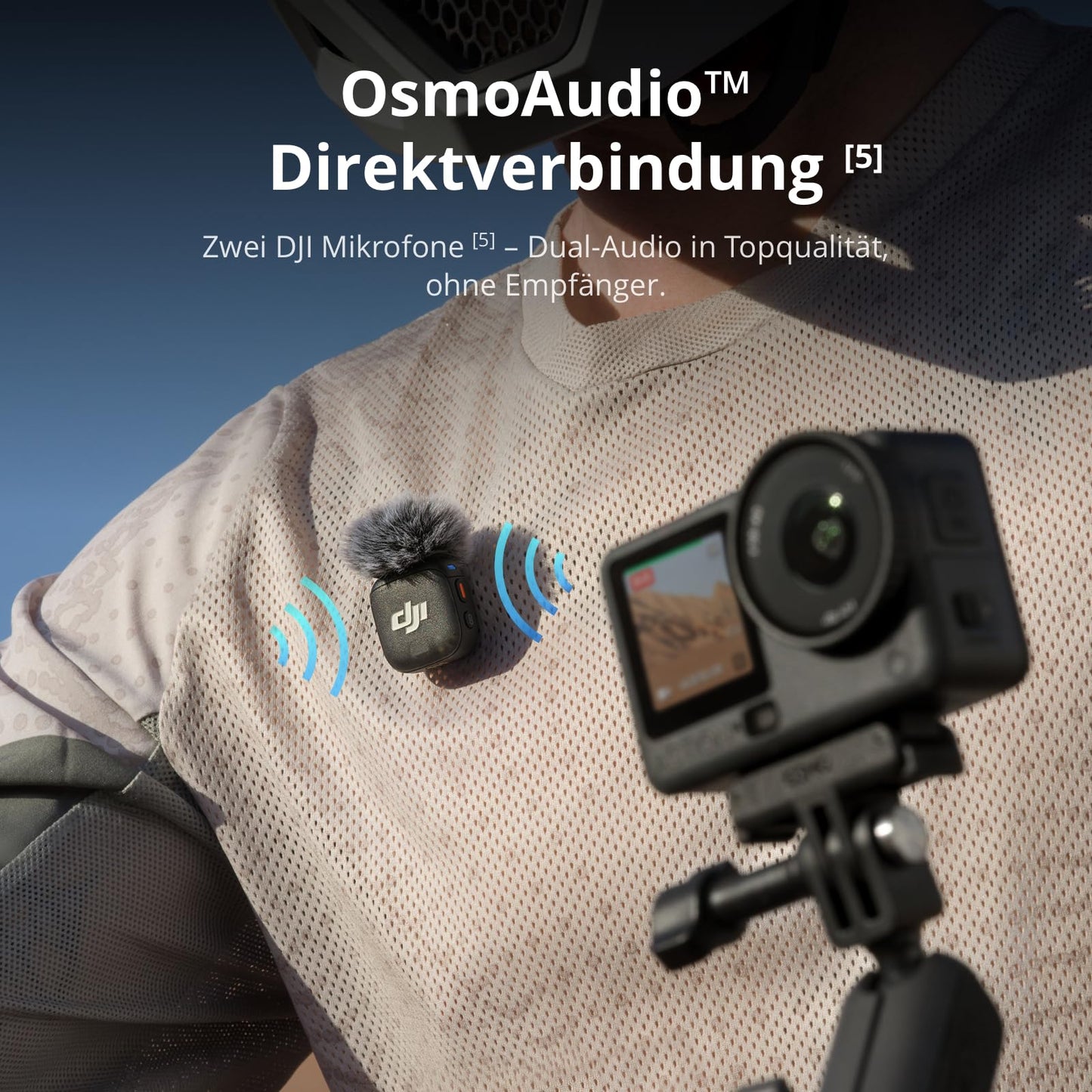 DJI Osmo Action 6 Advanced Combo, action cam with 1/1.1″ square sensor, variable aperture from f/2.0-f/4.0, longer battery life with 2 batteries, action cam 8K for extended outdoor recordings - 6937224136243